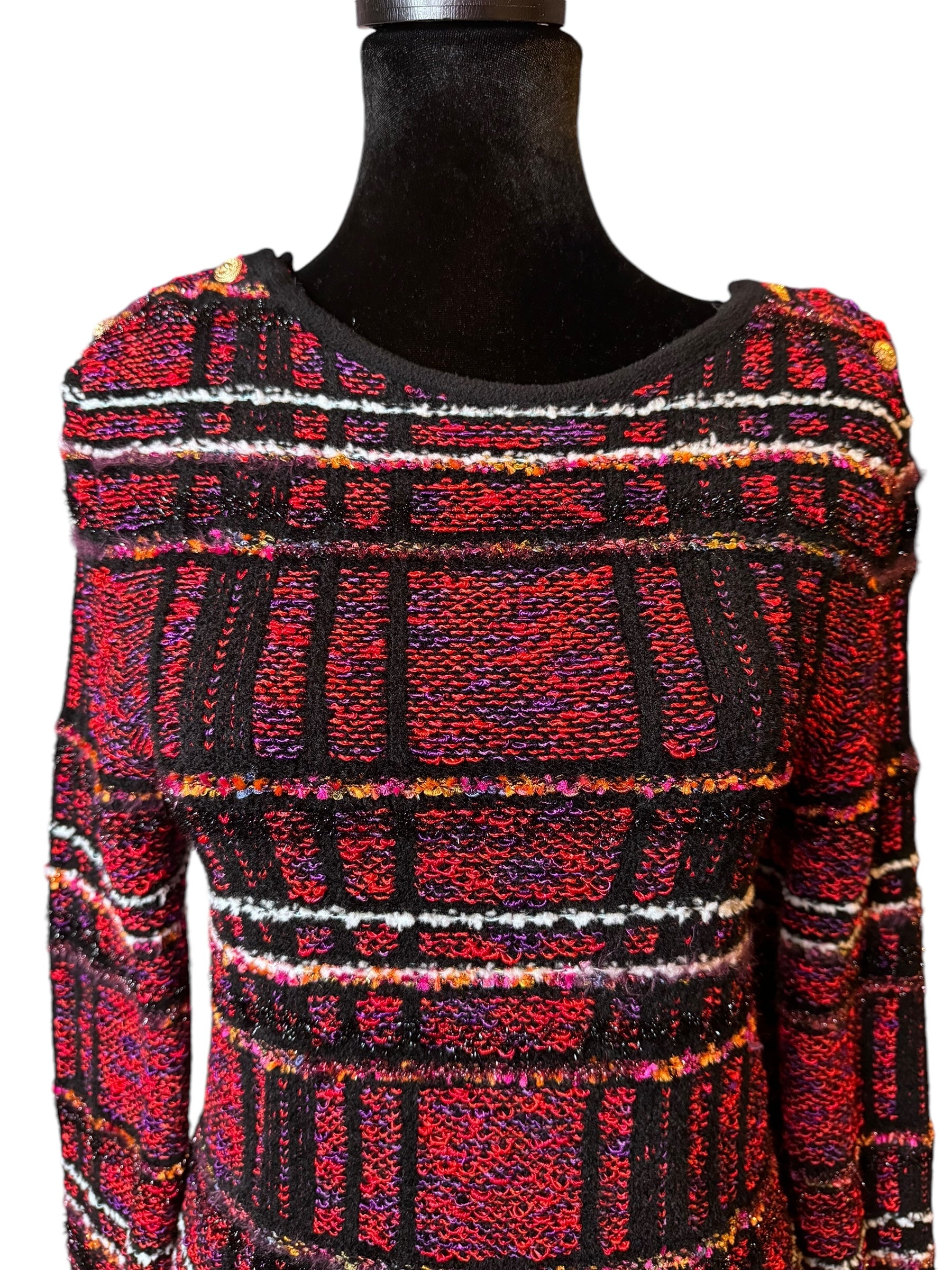 Balmain Tweed Sweater