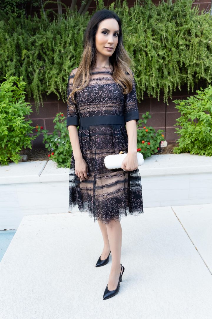 Carolina Herrera Cocktail Dress | The Little Purse Carolina Herrera Cocktail Dress | The Little Purse
