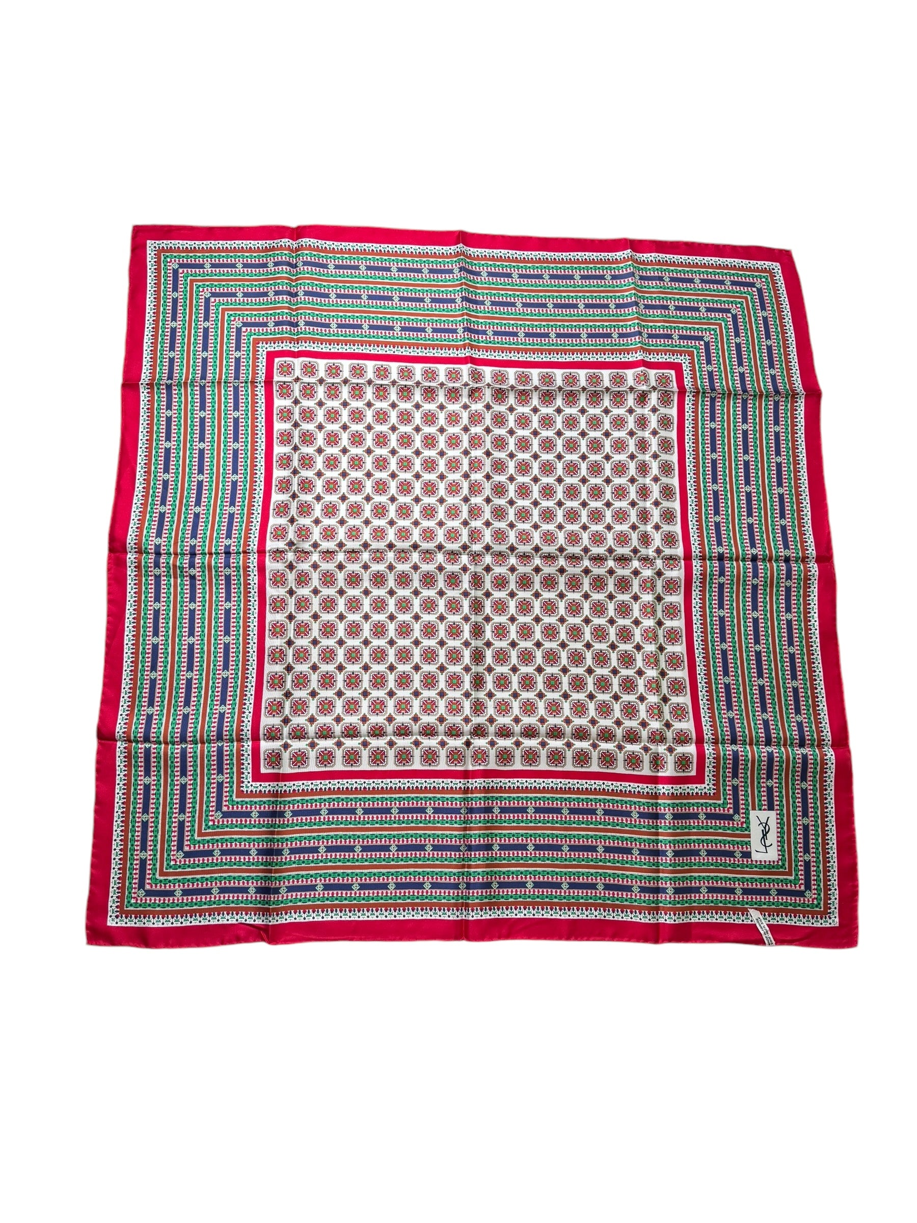 Saint Laurent Silk Scarf