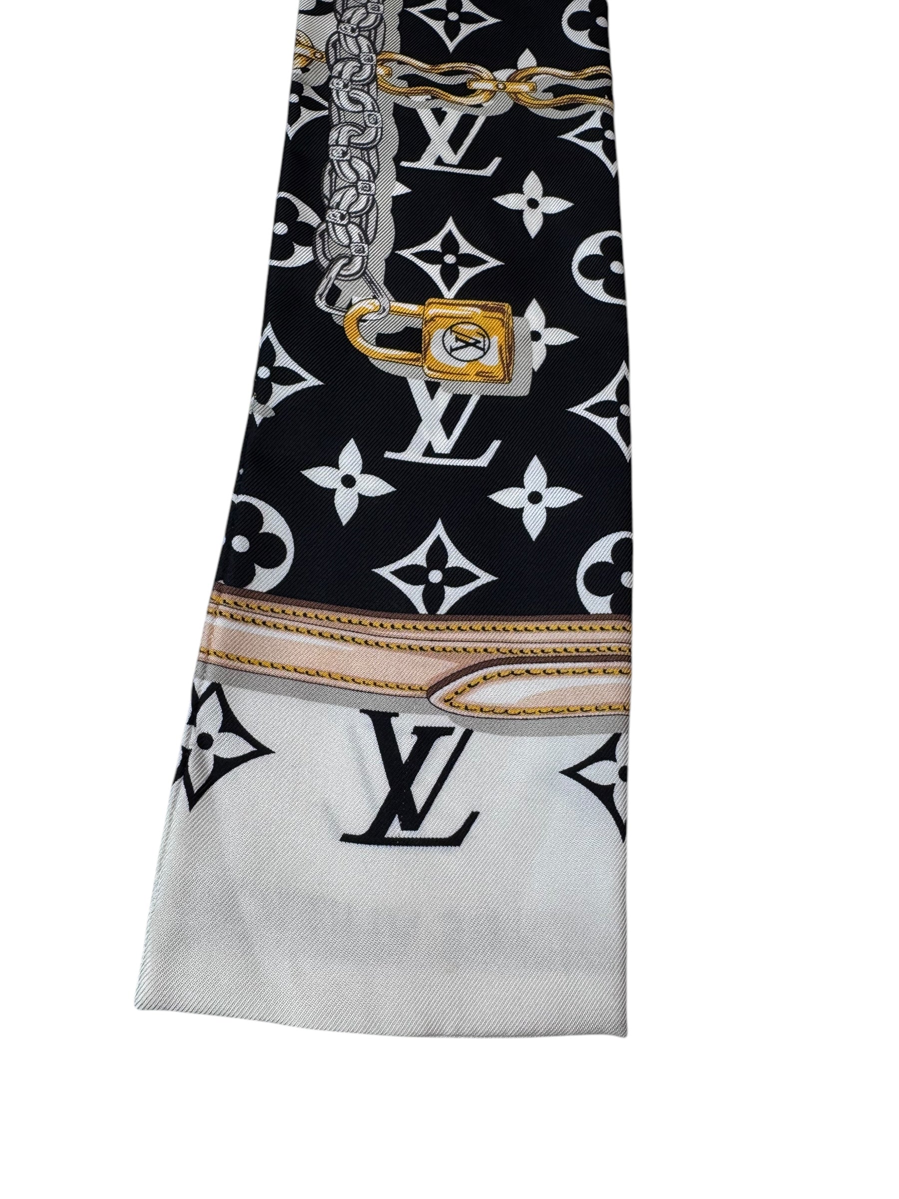 Louis Vuitton Silk Monogram Confidential Bandeau | Luxury Accessory