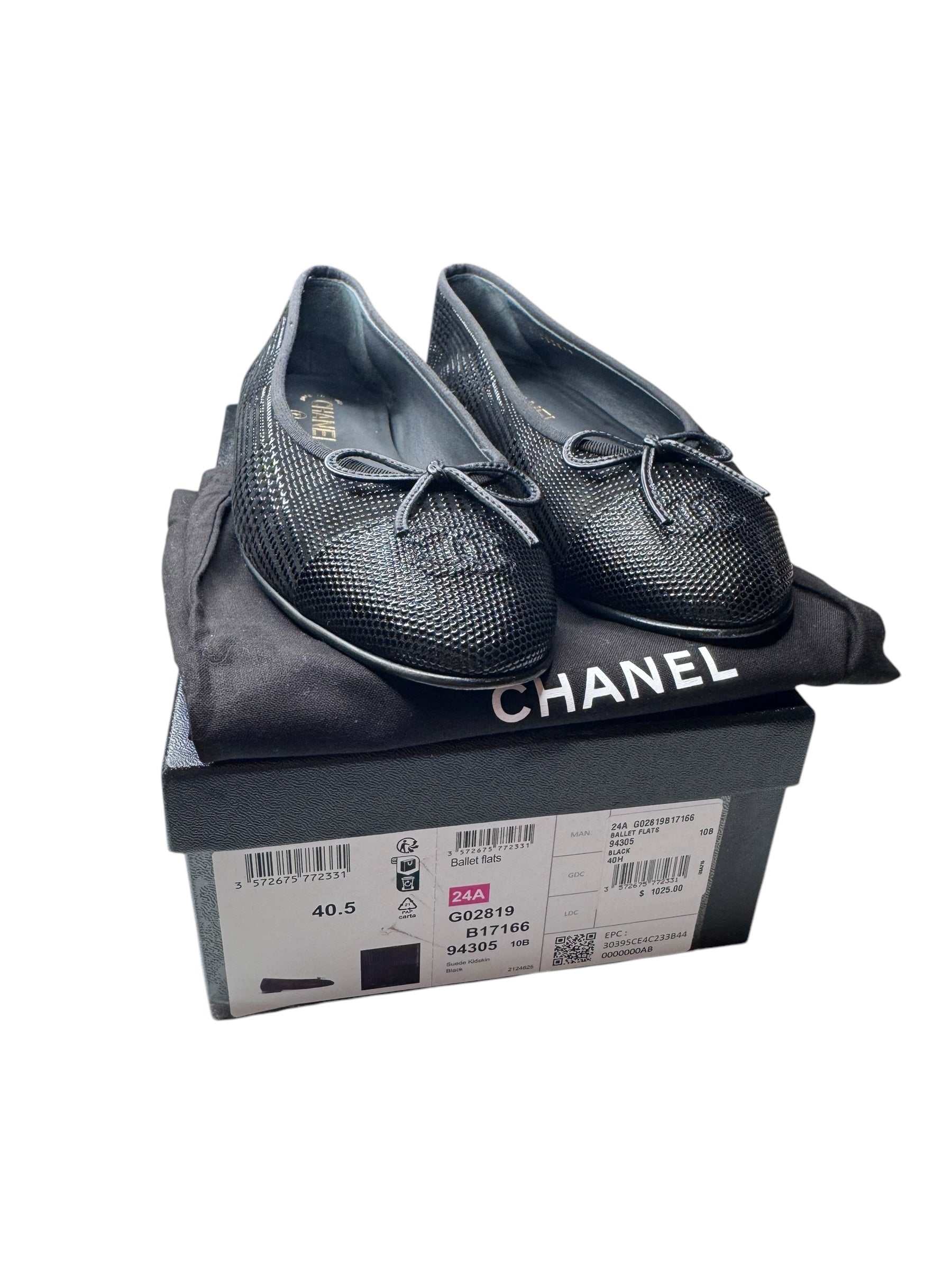 Chanel Ballet Flats 40.5 | Timeless Elegance & Comfort