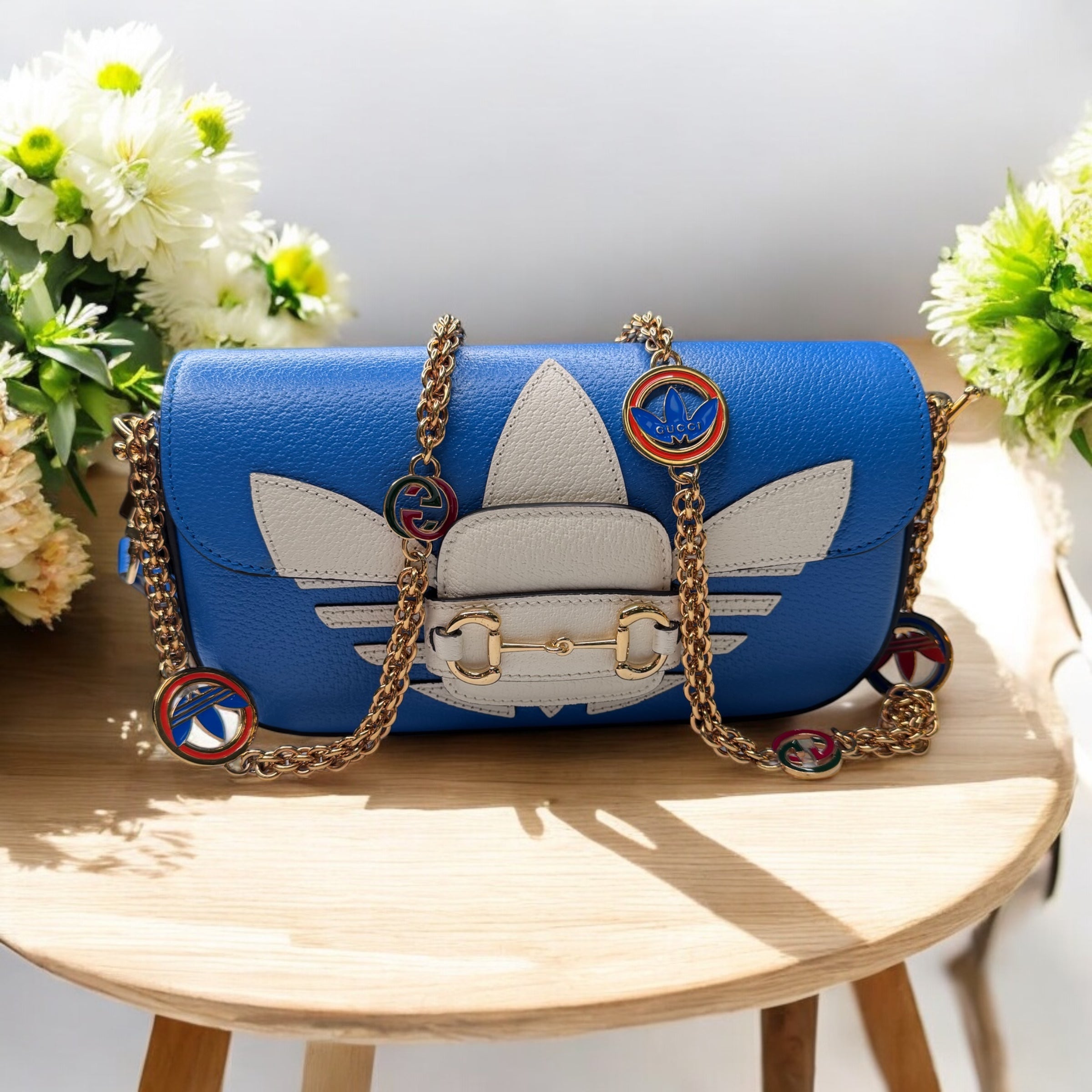 Gucci x ADIDAS Horsebit Shoulder Bag | Sporty Luxury