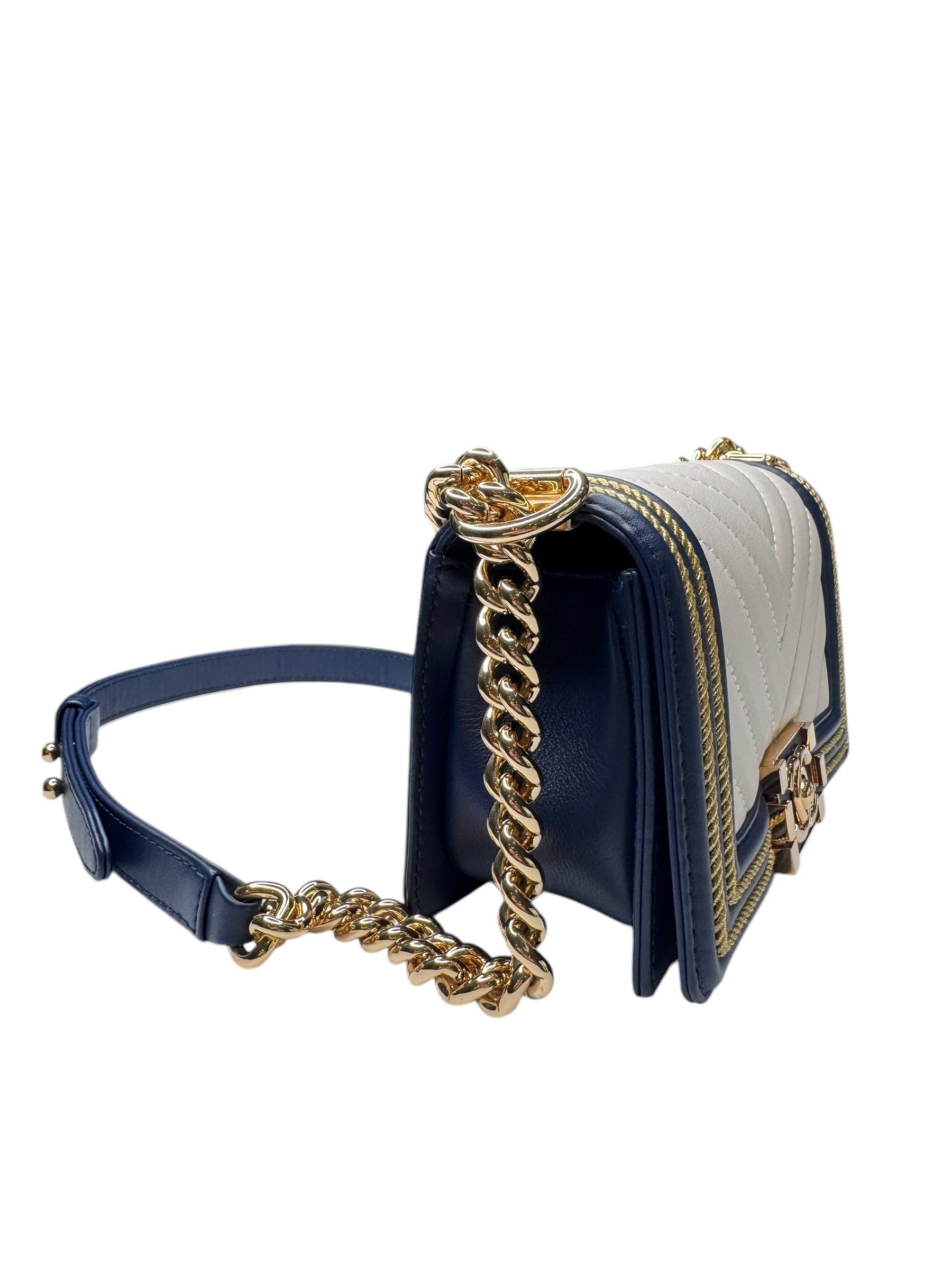Chanel Small Braided Boy Bag | Bold & Elegant Design