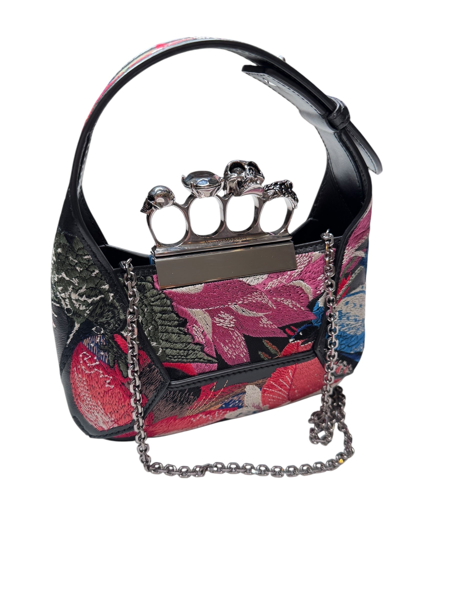 Alexander McQueen Mini Jeweled Bag | Dazzling Statement