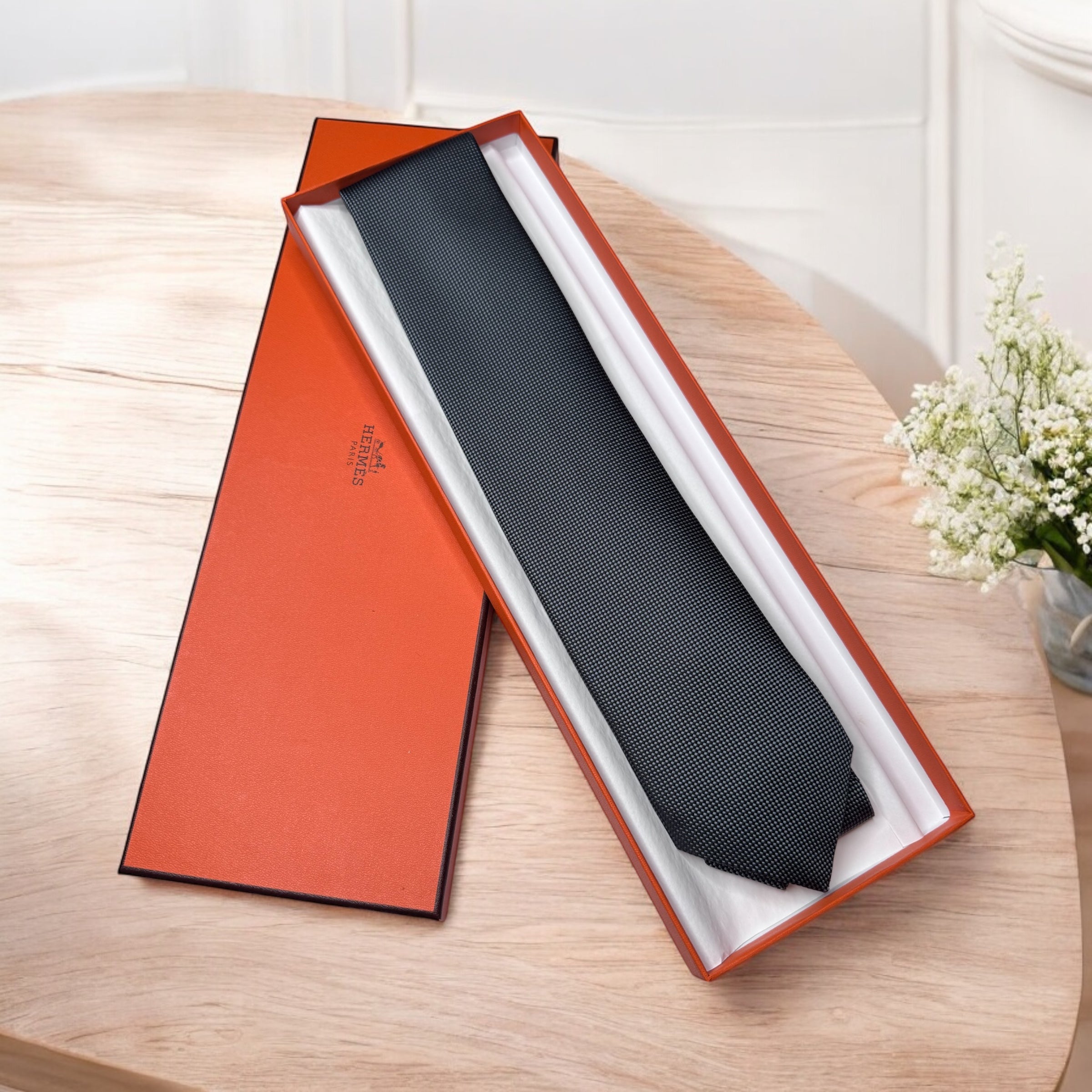 Hermes Silk Tie | Timeless Luxury Accessory