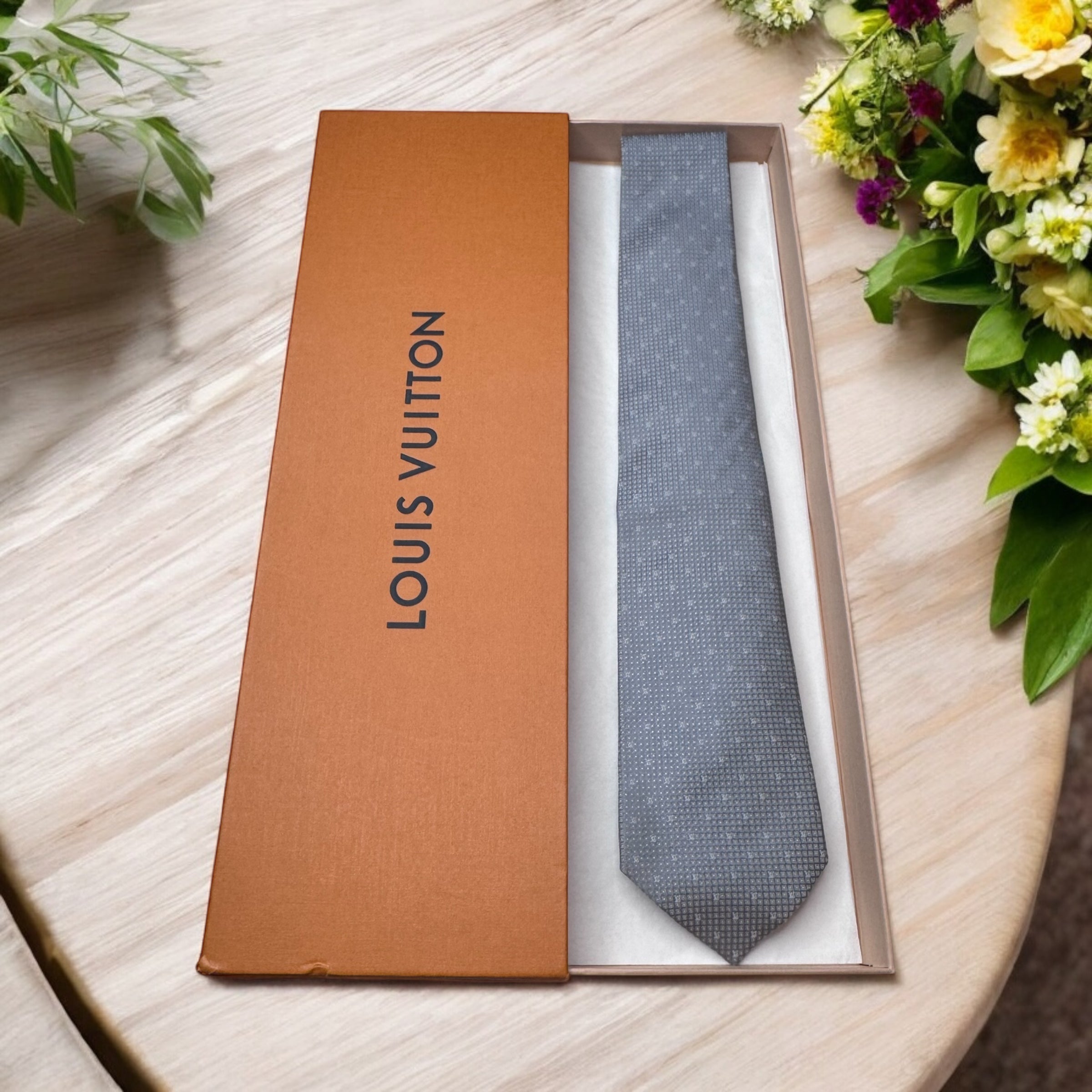 Louis Vuitton Silk Tie | Classic Luxury Accessory