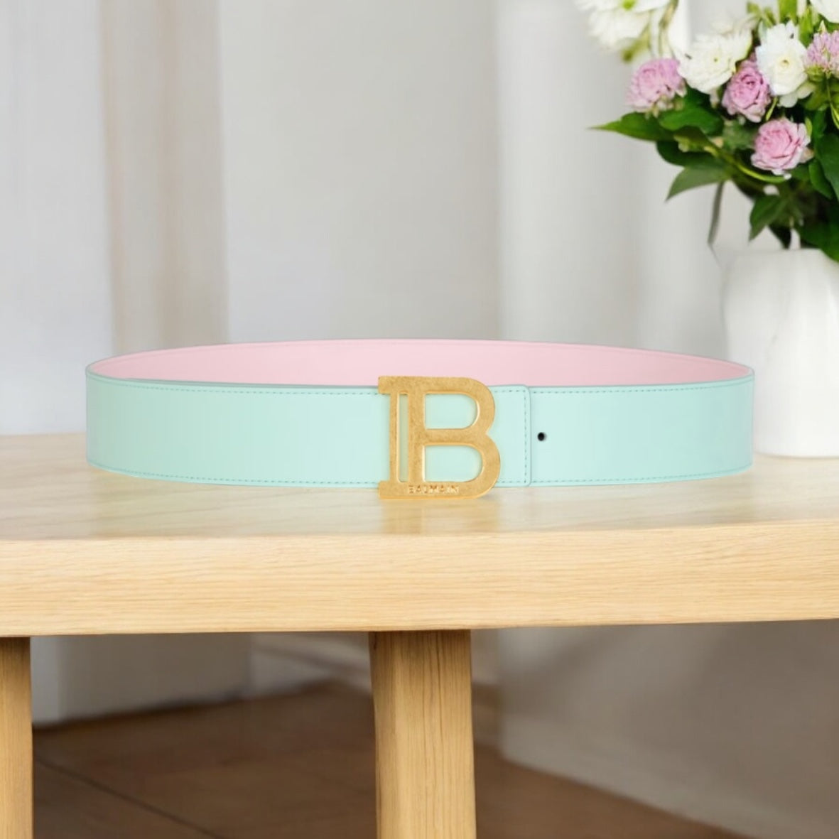 Balmain Reversible B-Belt 75 | Versatile Statement