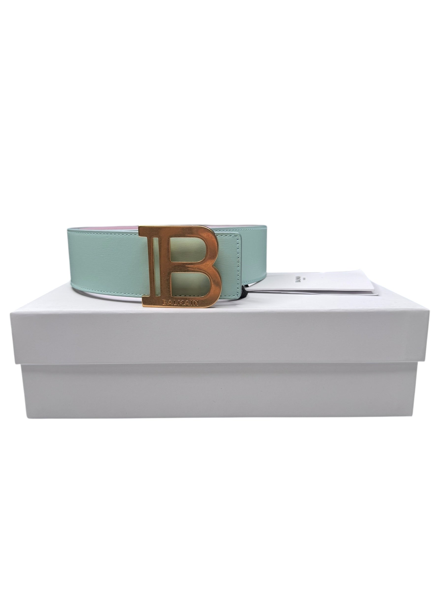 Balmain Reversible B-Belt 75 | Versatile Statement