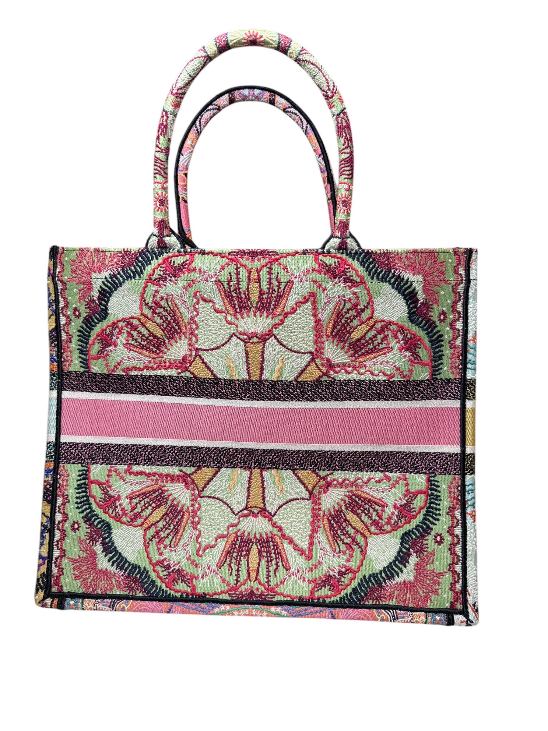 Dior Large in Lights Canvas Book Tote | Statement Carryall