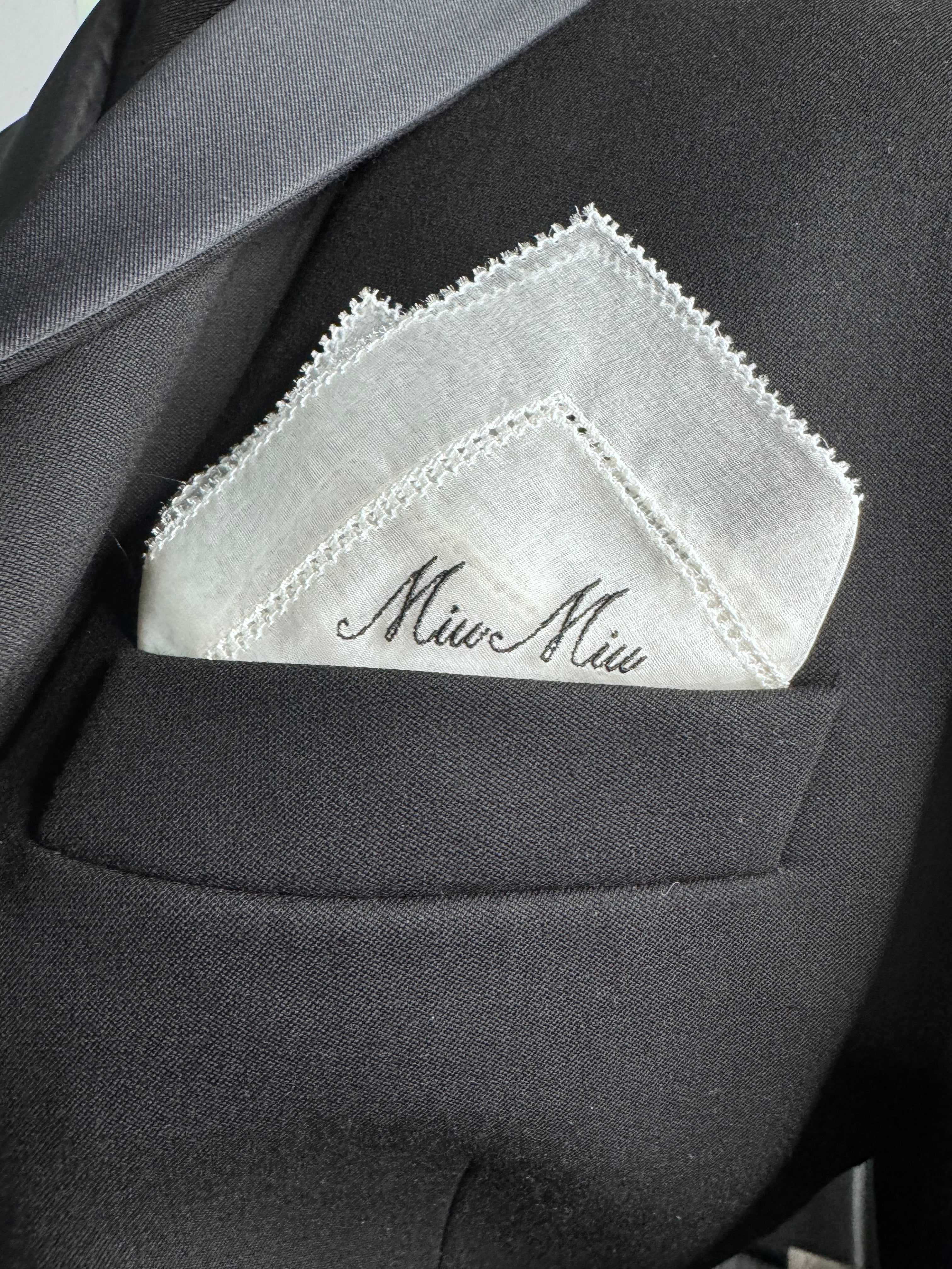 Miu Miu Women’s Wool Tuxedo Jacket