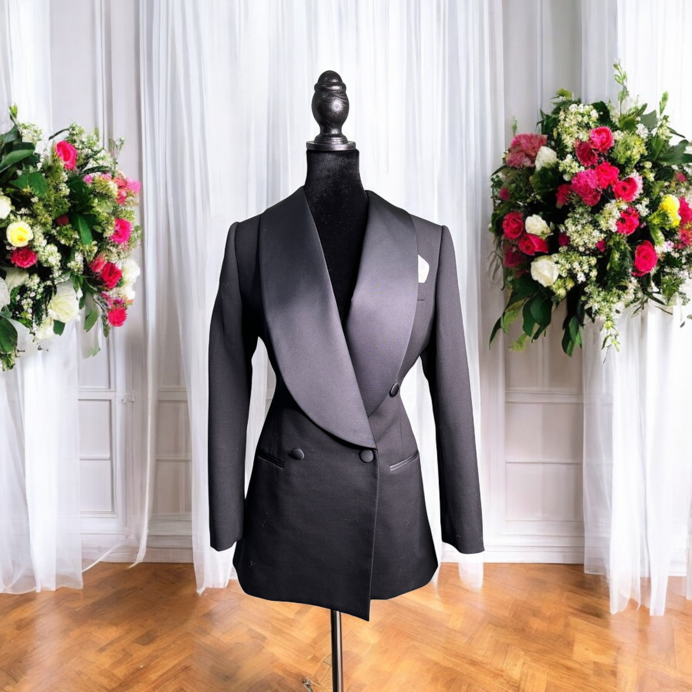 Miu Miu Women’s Wool Tuxedo Jacket
