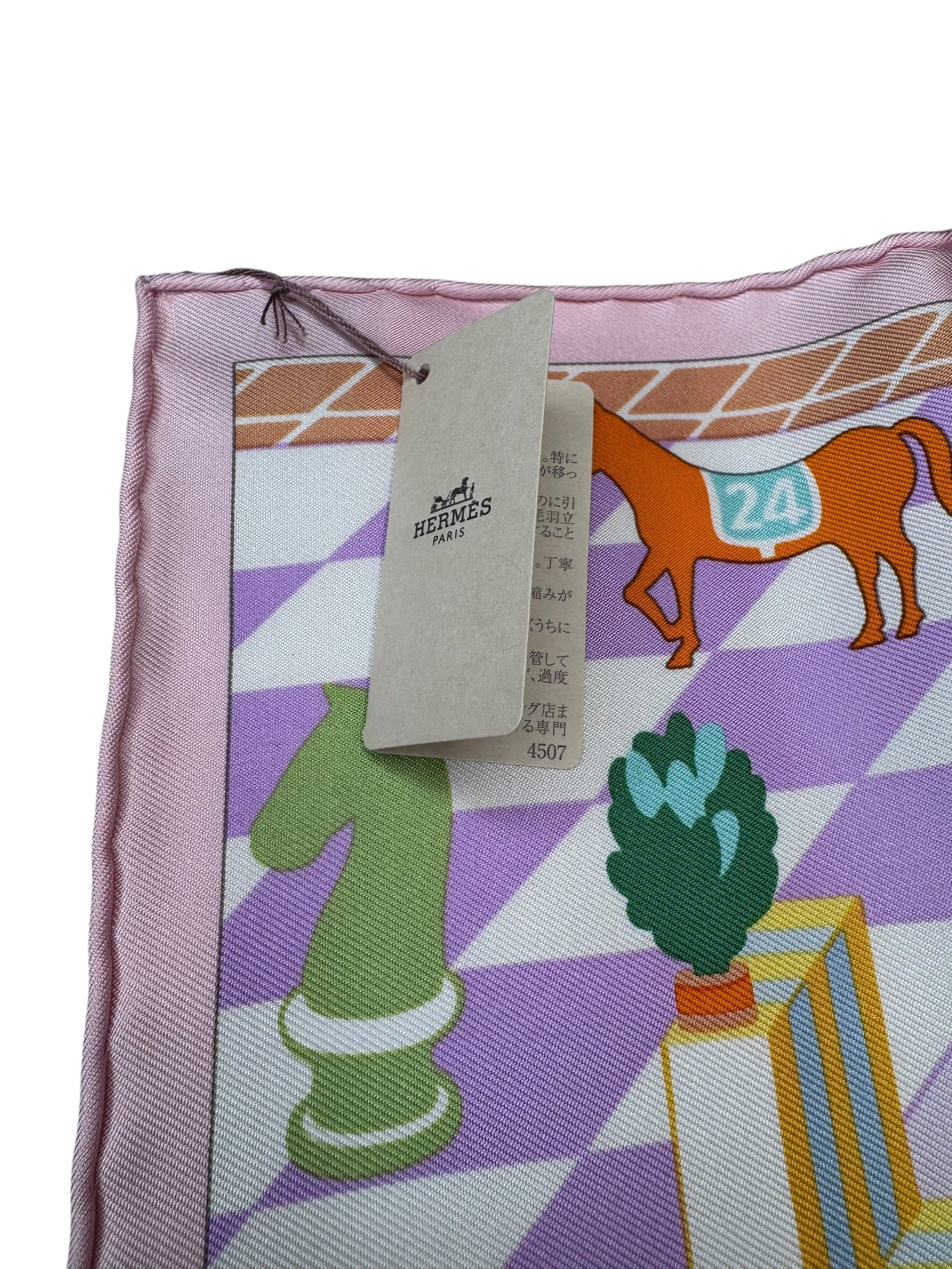 Hermes Horse Club Silk 45 Scarf | Equestrian Touch