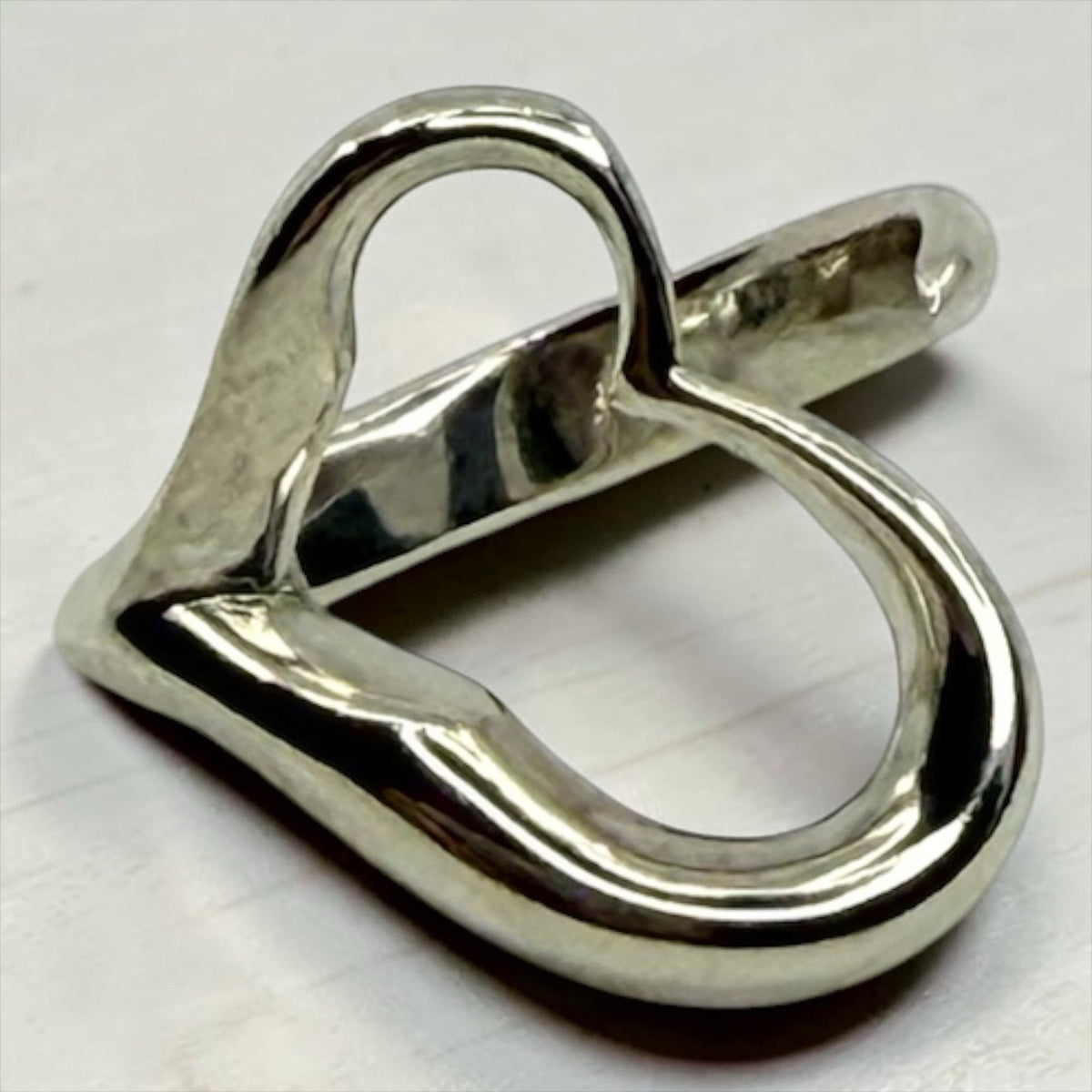 Tiffany & Co Elsa Peretti Open Heart Ring (6.5)