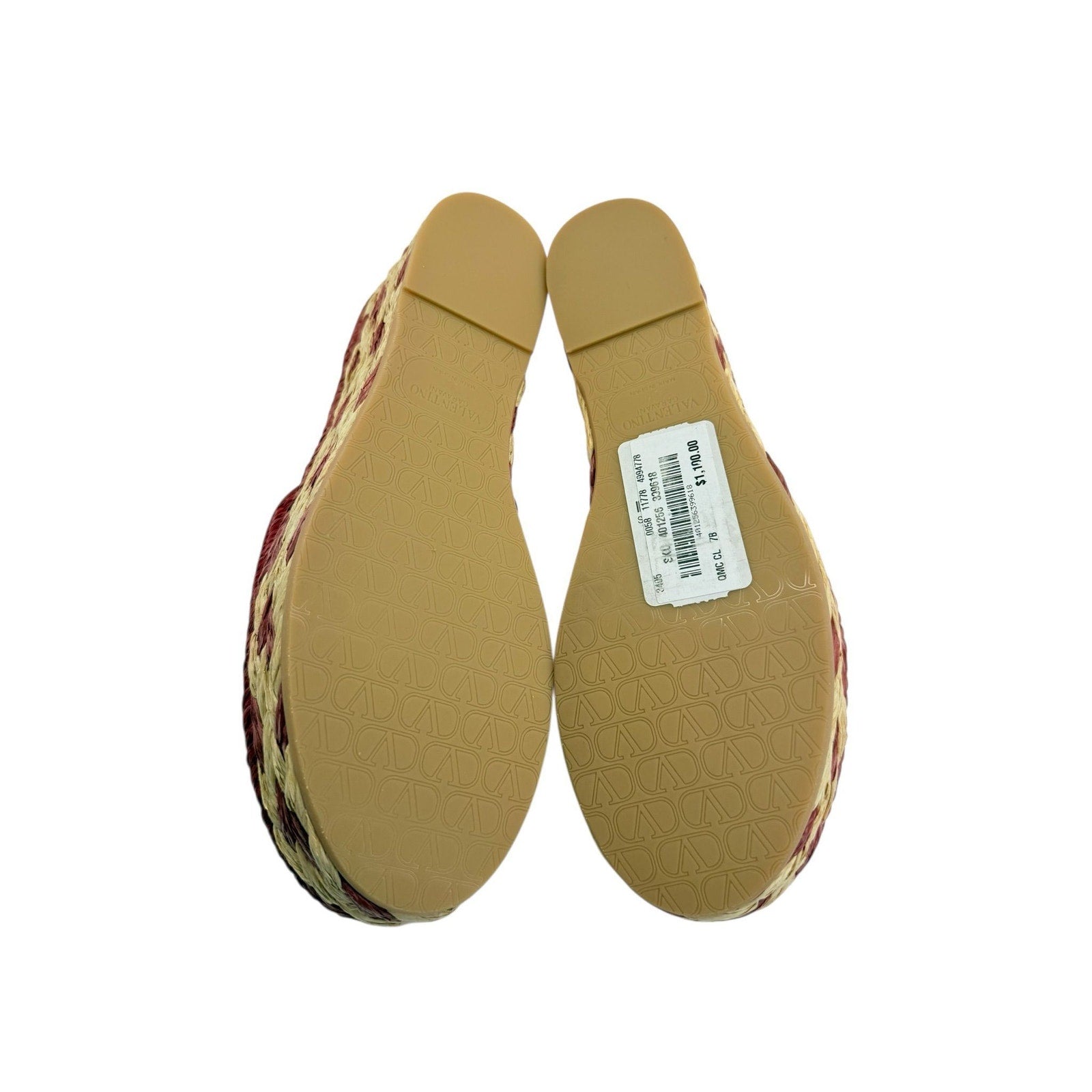 Valentino Garavani Espadrille Slides (37/7)