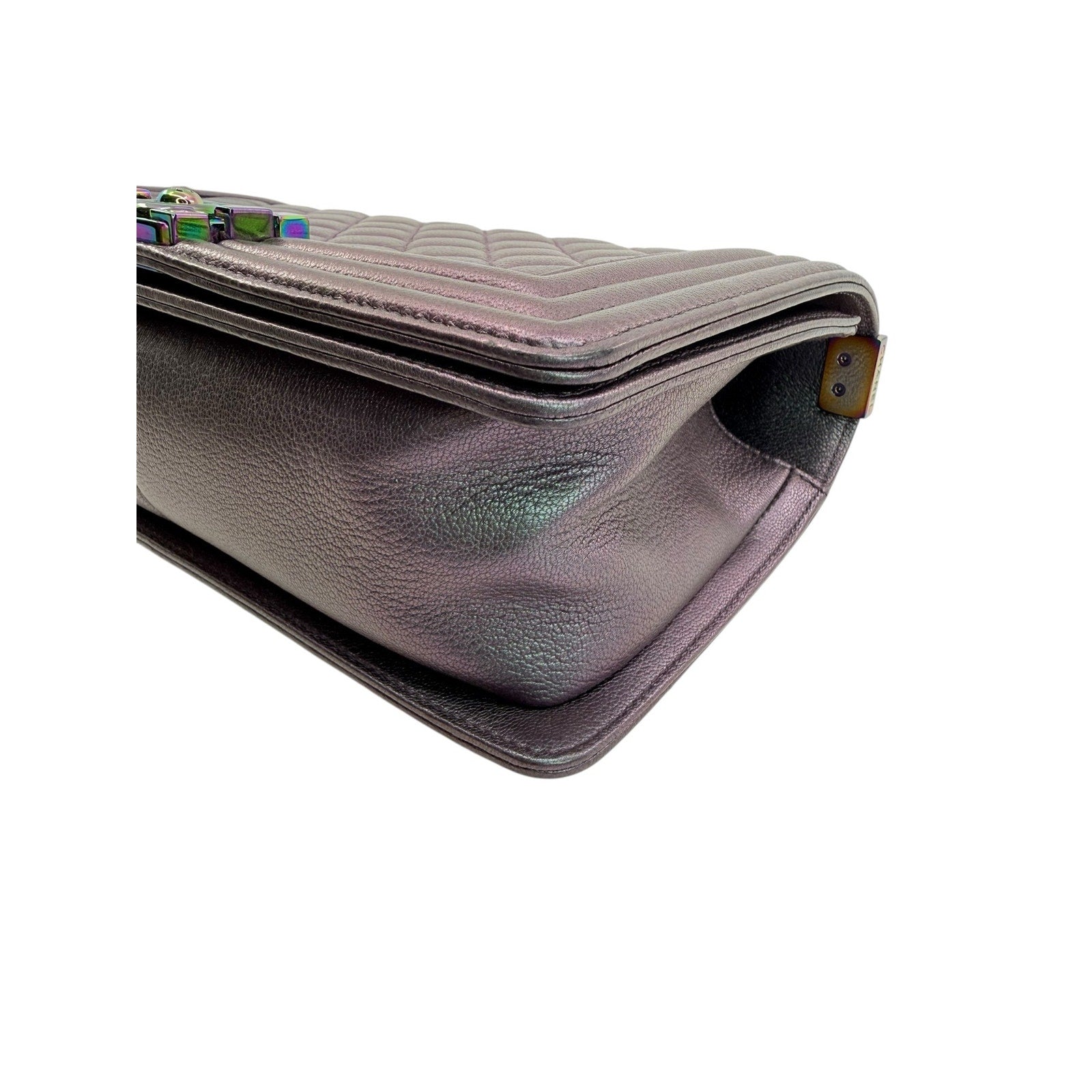 Chanel Iridescent Quilted Boy Bag