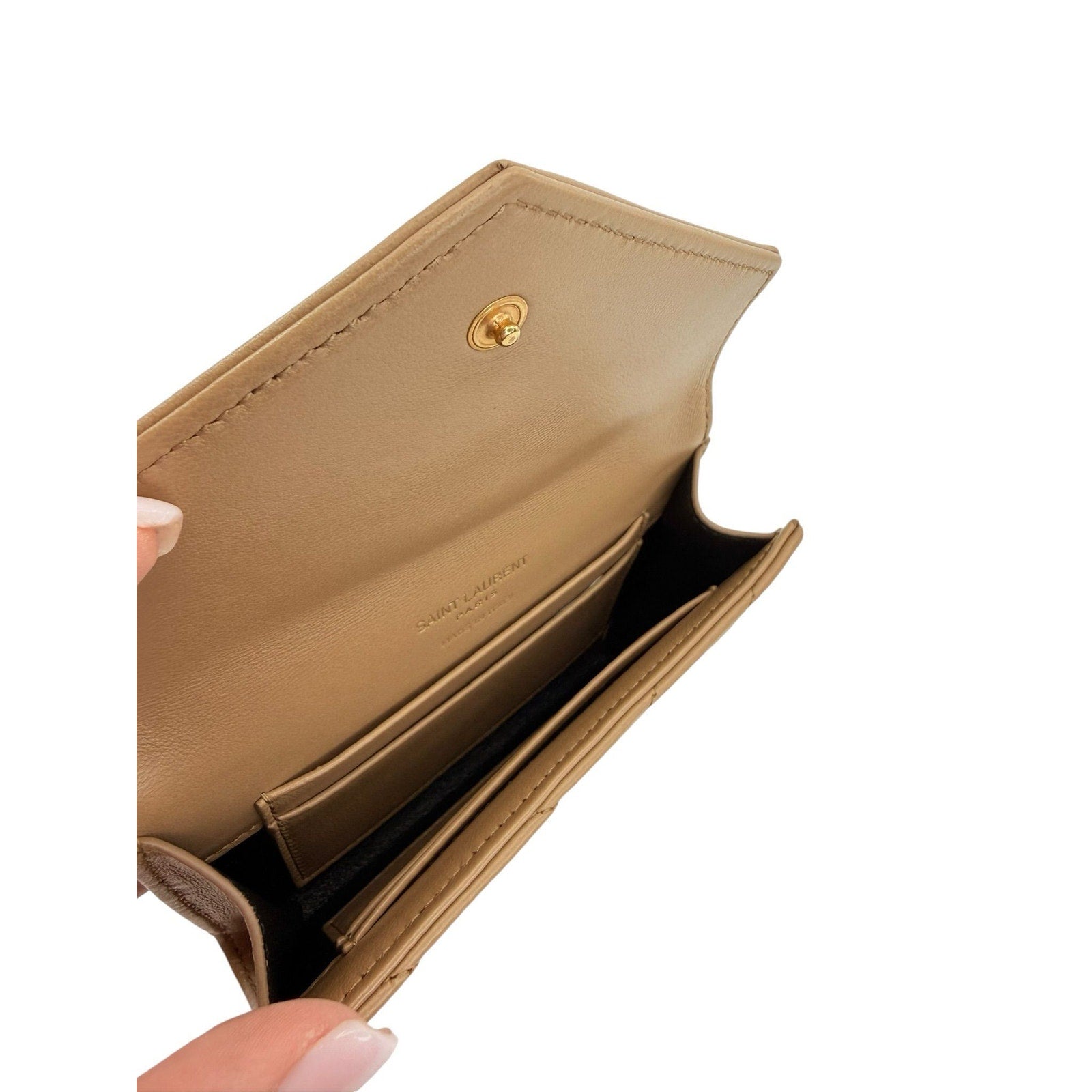 Saint Laurent Small Monogram Flap Wallet