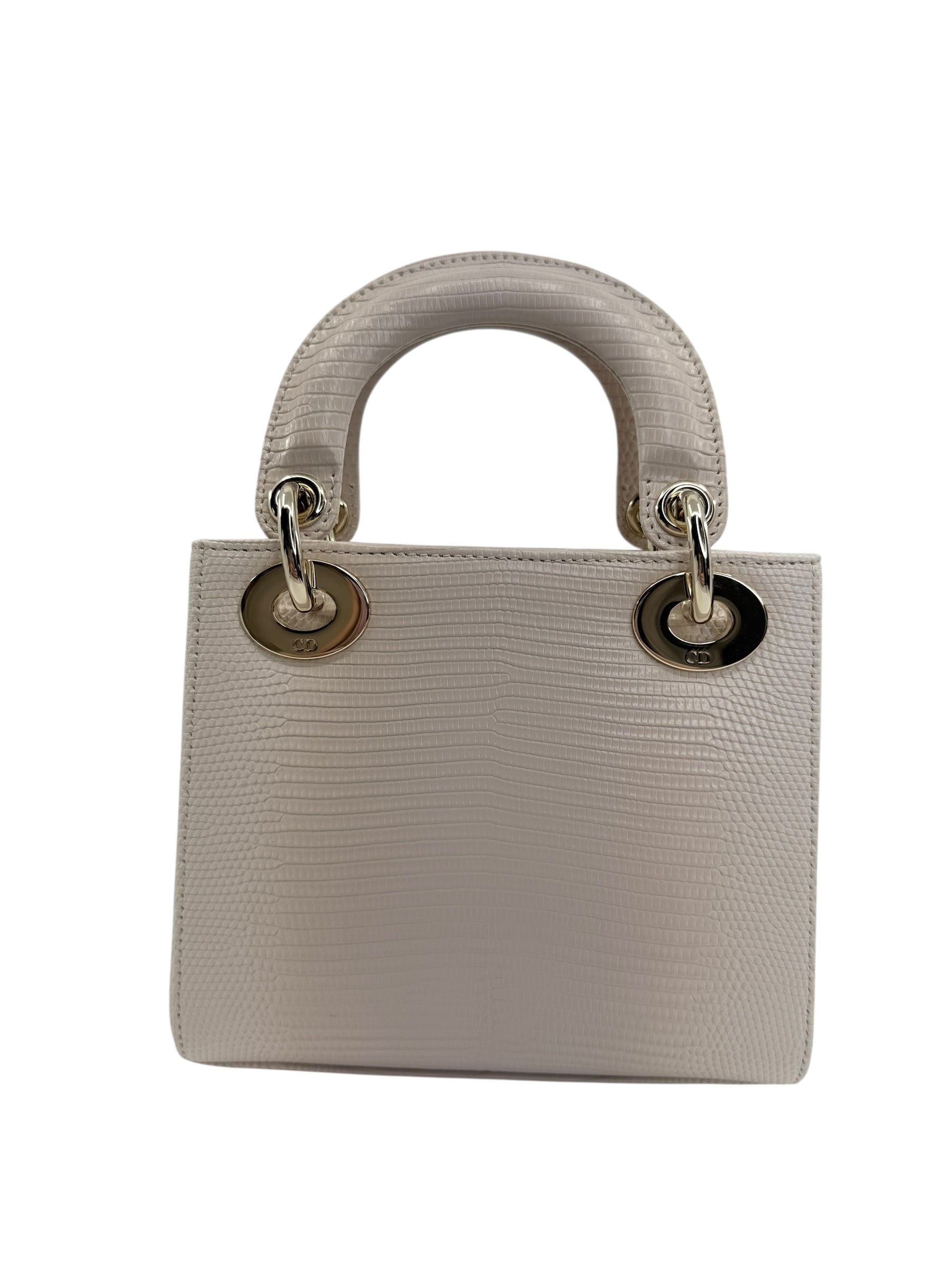Dior Mini Genuine Lizard Lady Dior
