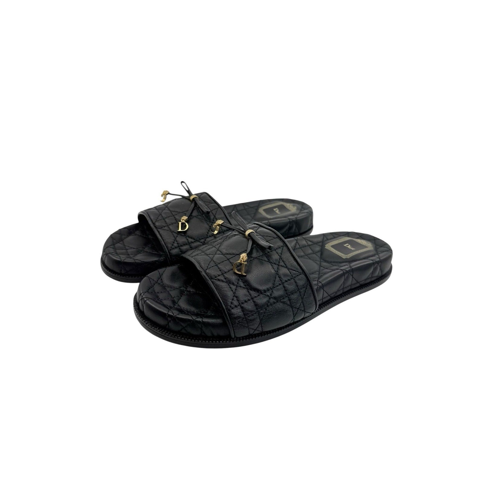 Dior Cannage Slides (40/10)