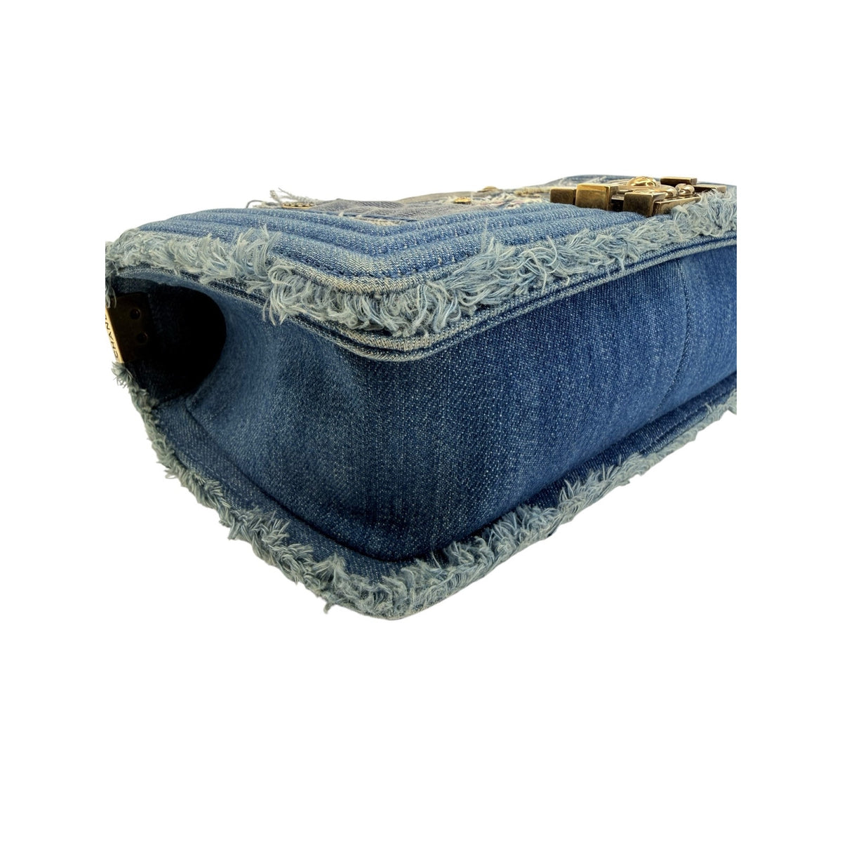 Chanel Denim Patch Boy Bag