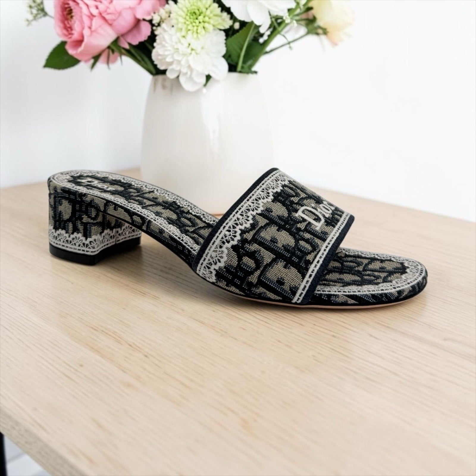 Dior DiorAmour Heeled Slides (38/8)