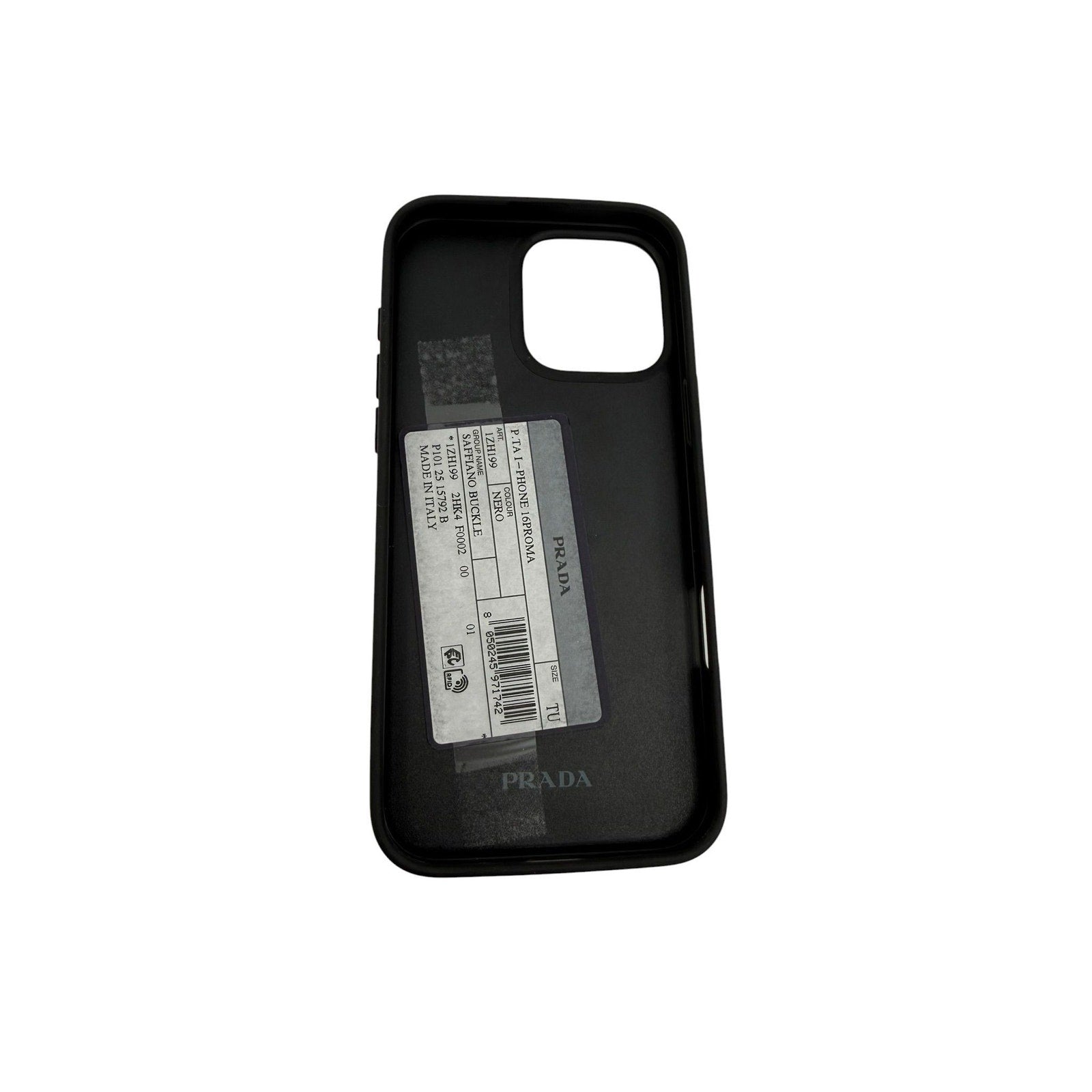Prada Saffiano Leather iPhone 16 Pro Max Case