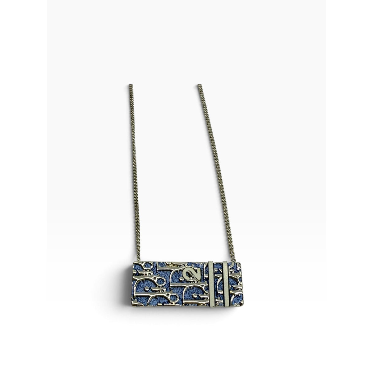 Dior Trotter Enamel Necklace