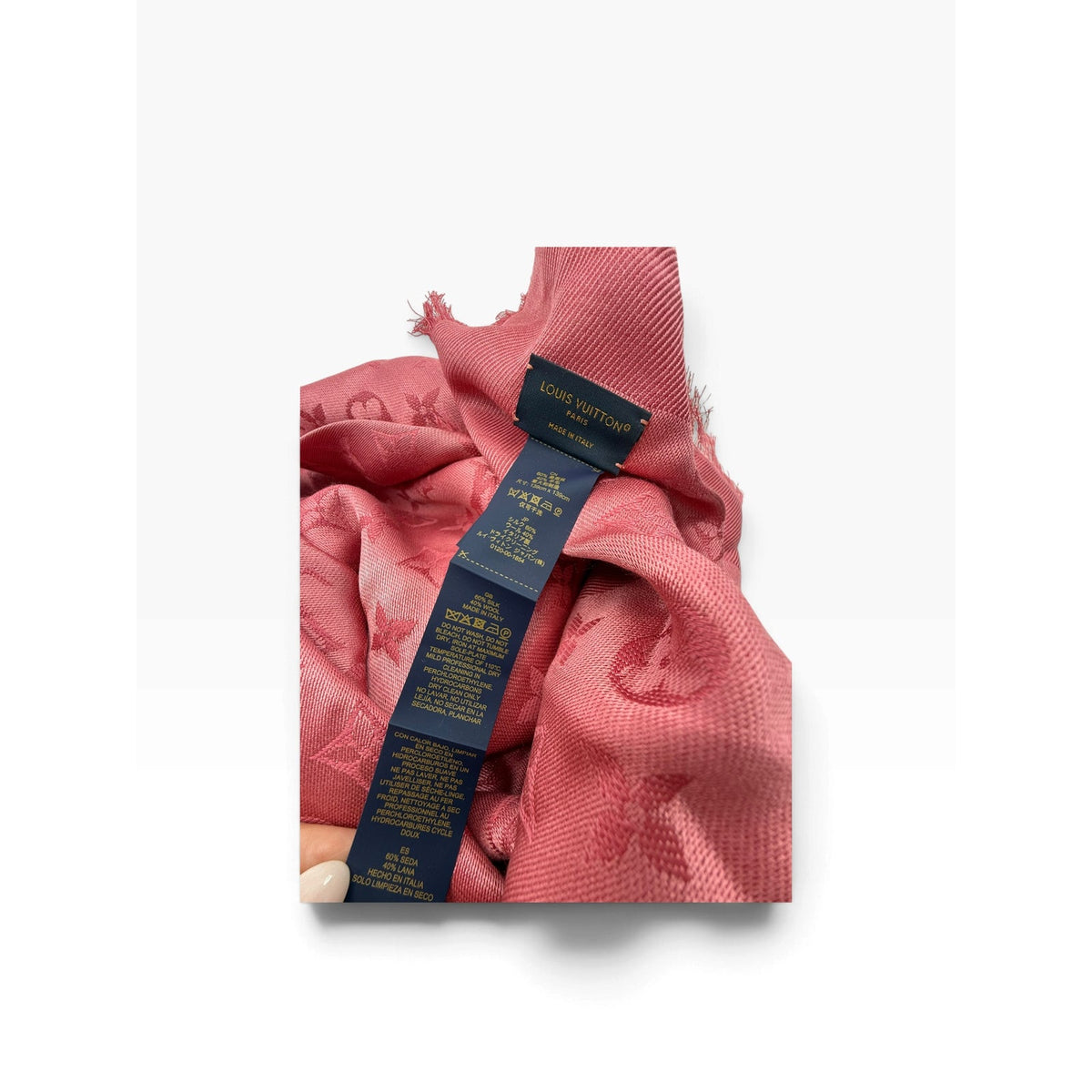 Louis Vuitton Silk/Wool Shawl