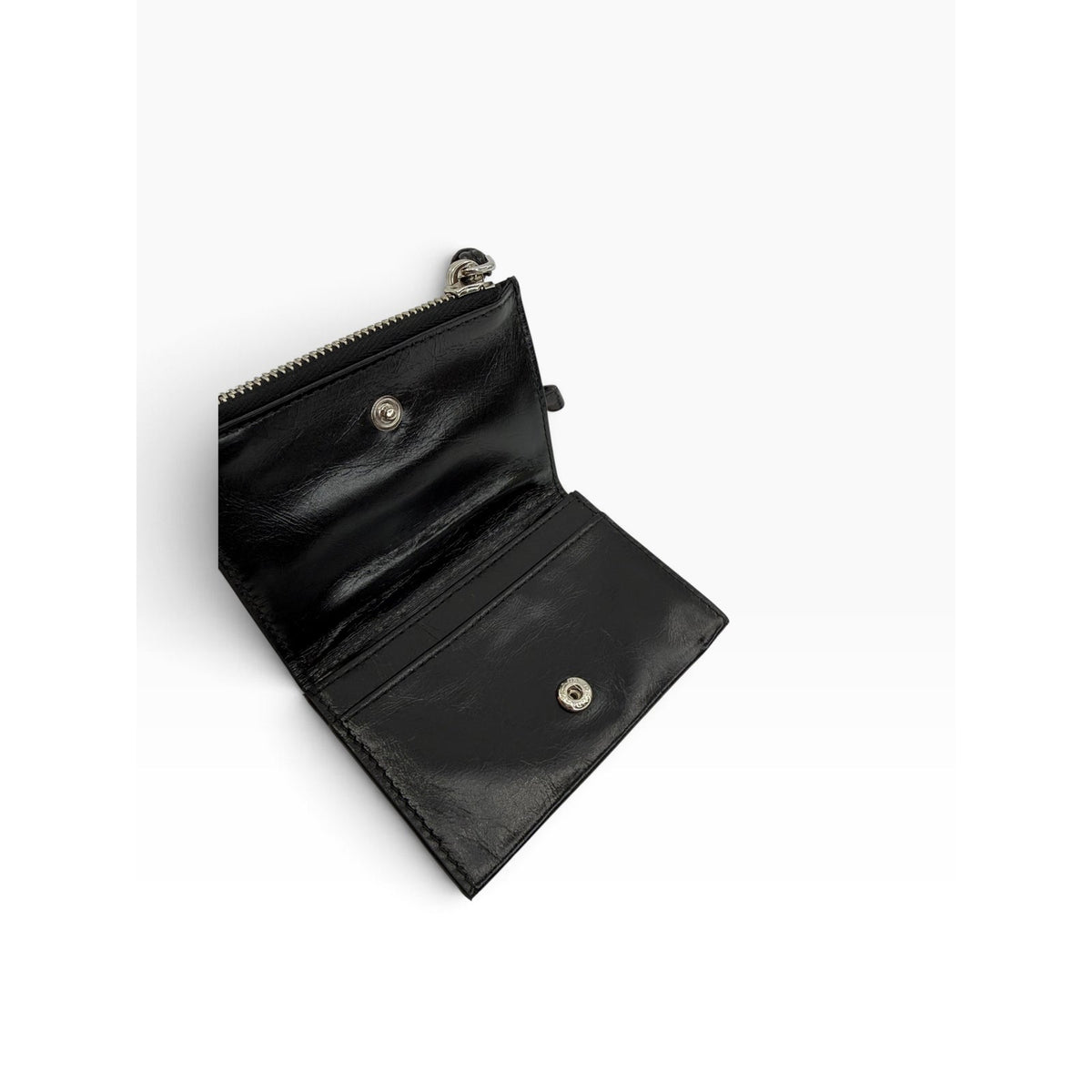 Prada Leather Bifold Card Holder