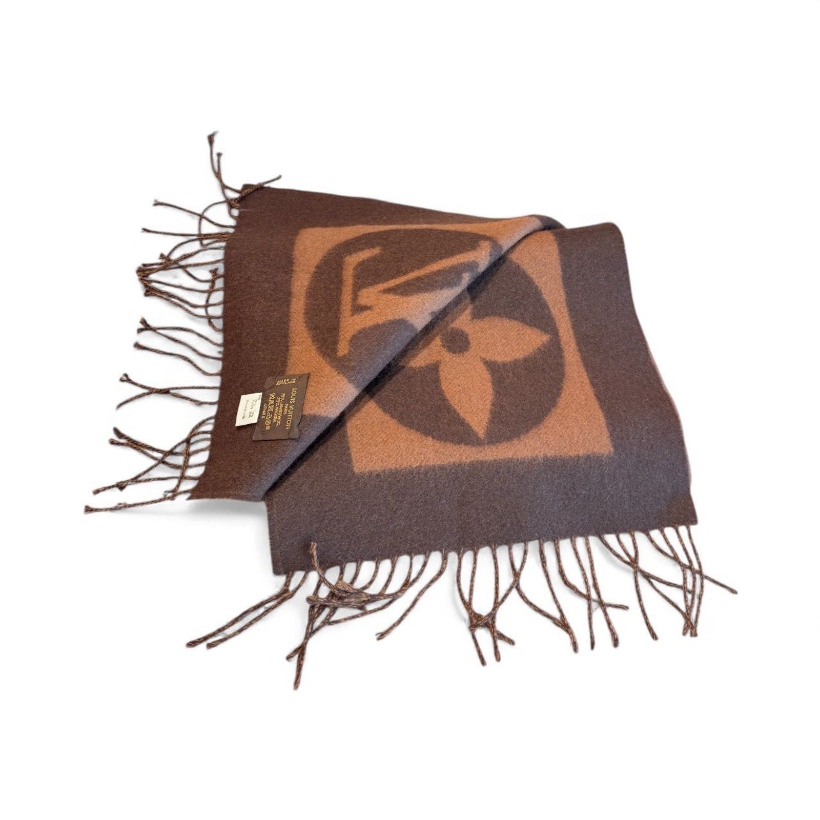 Louis Vuitton Angora Wool Scarf