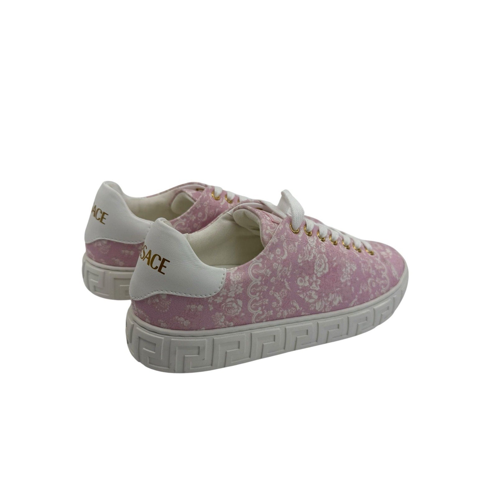 Versace Pink Tessuto Sneakers (37/7)