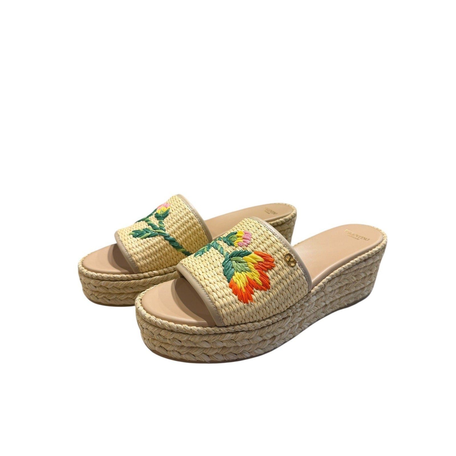 Valentino Espadrille Slides (38/8)