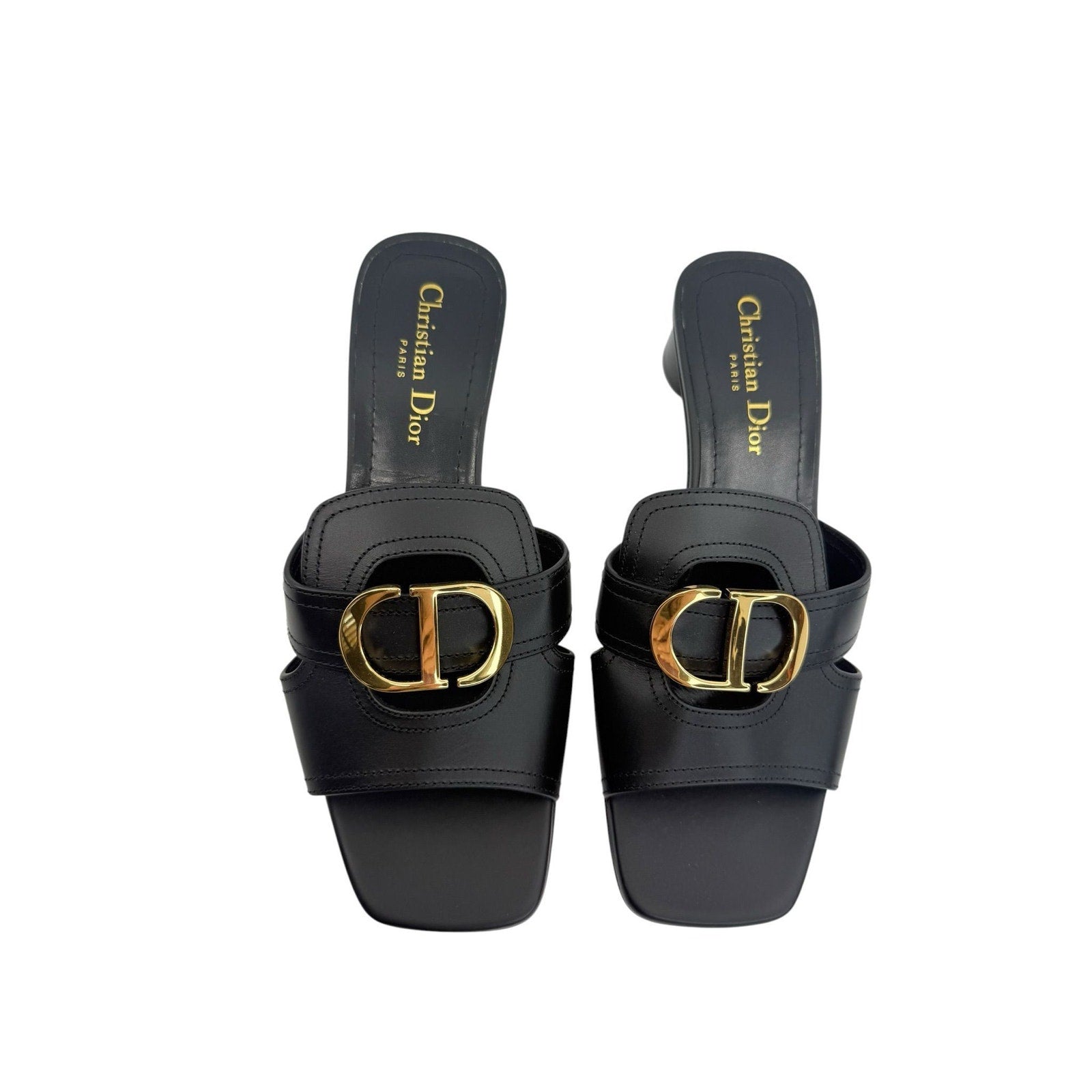 Dior 30 Montaigne Heeled Slides (38.5/8.5)