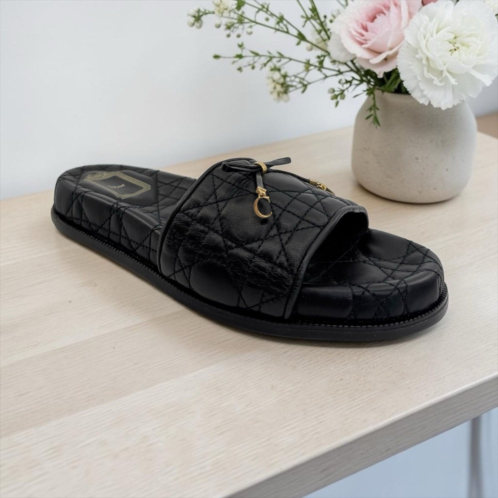 Dior Cannage Slides (40/10)