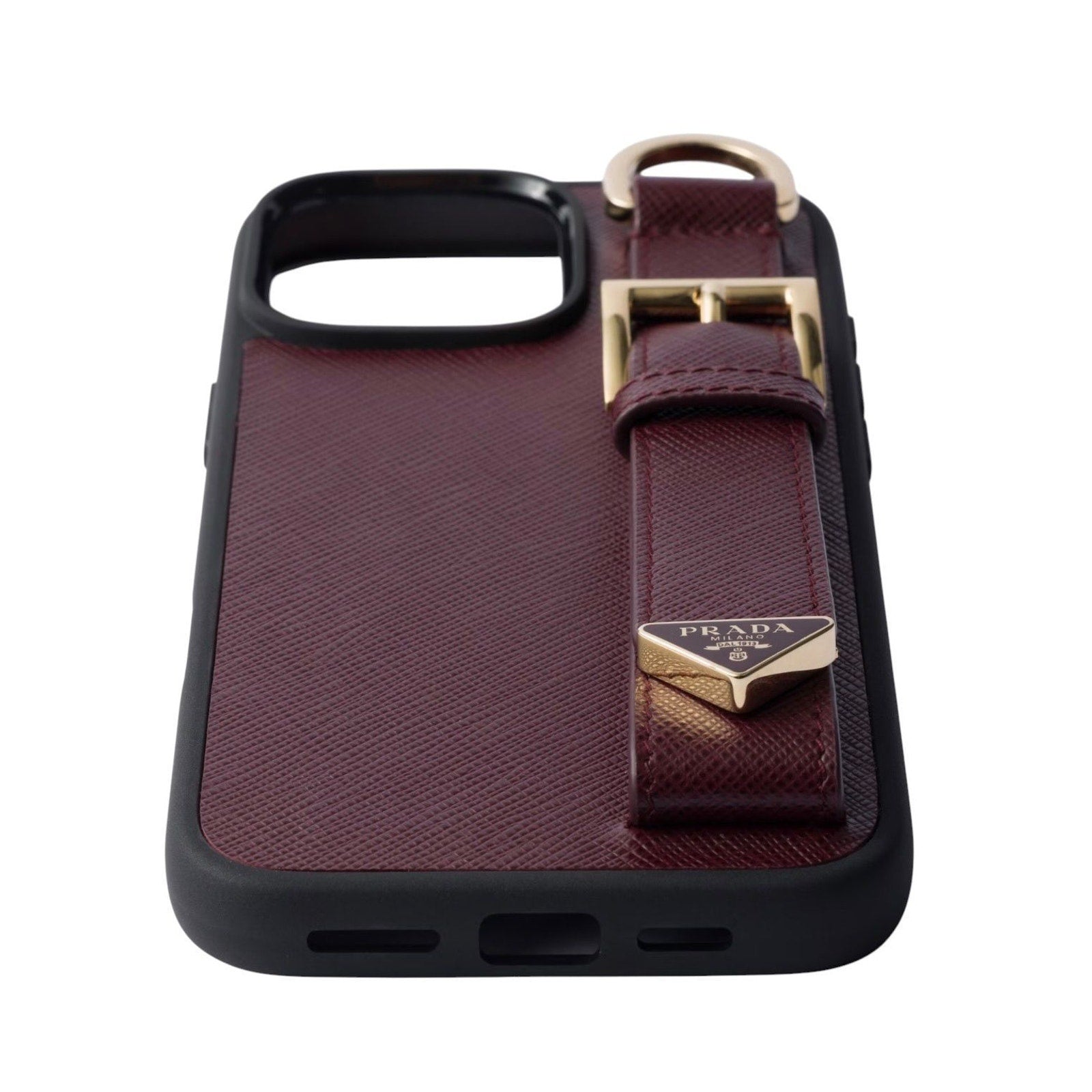 Prada Saffiano Leather iPhone 16 Pro Max Case
