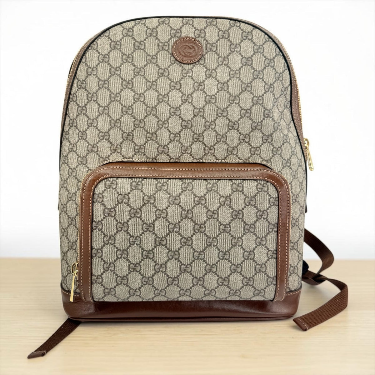 Gucci Supreme Monogram Backpack