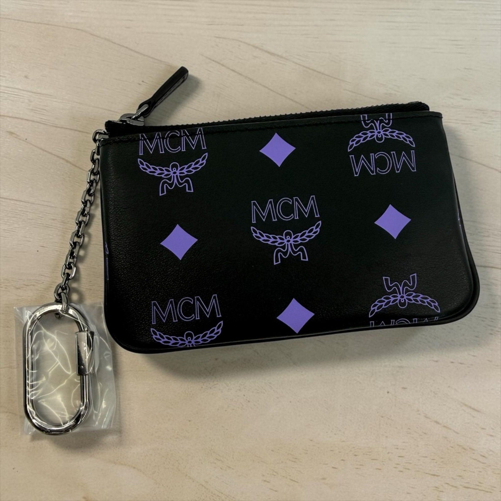 MCM Vistos Color Splash Key Pouch