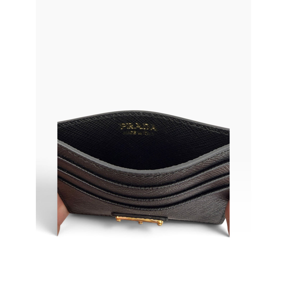 Prada Saffiano Leather Card Holder