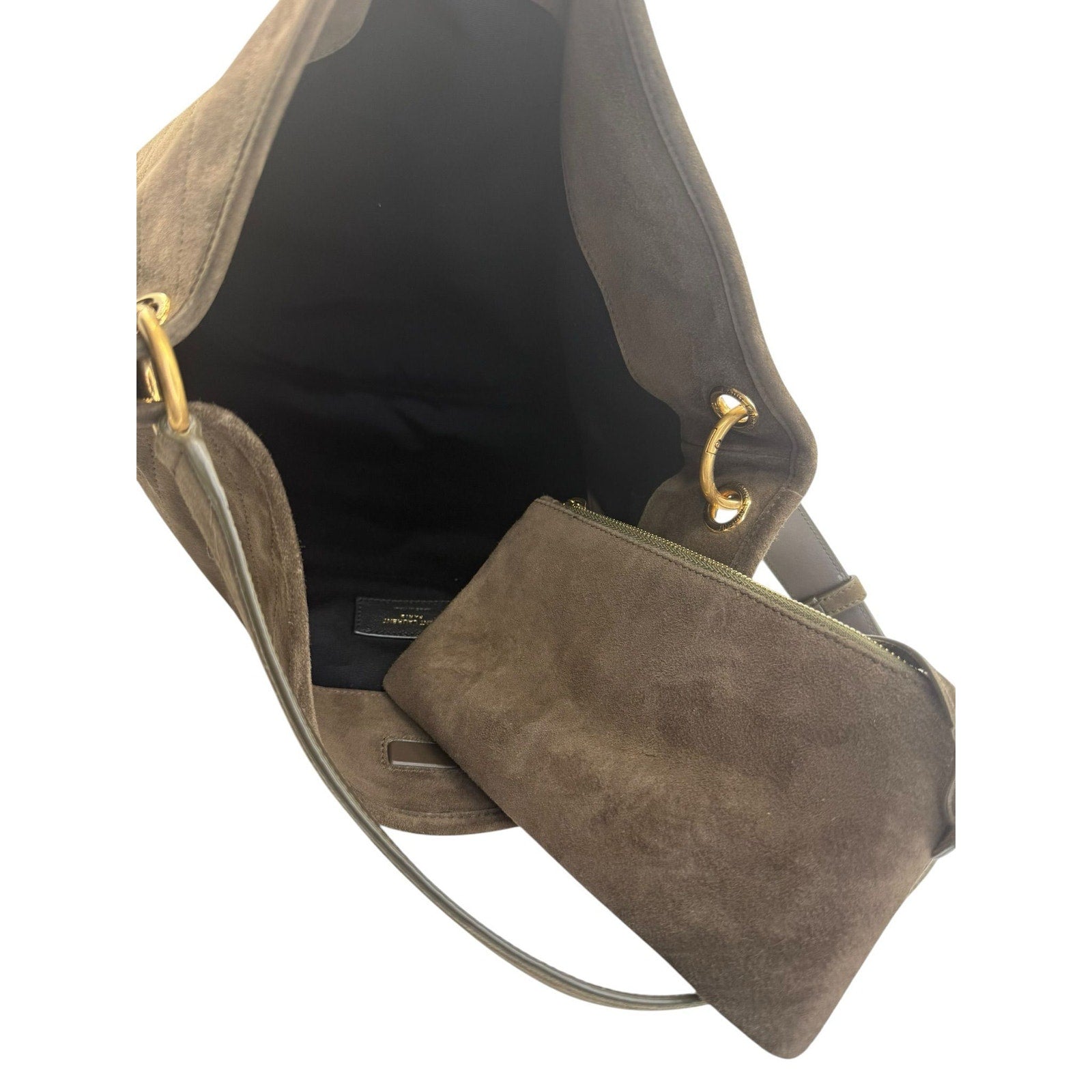 Saint Laurent Niki Supple Bucket Bag w/Pouch