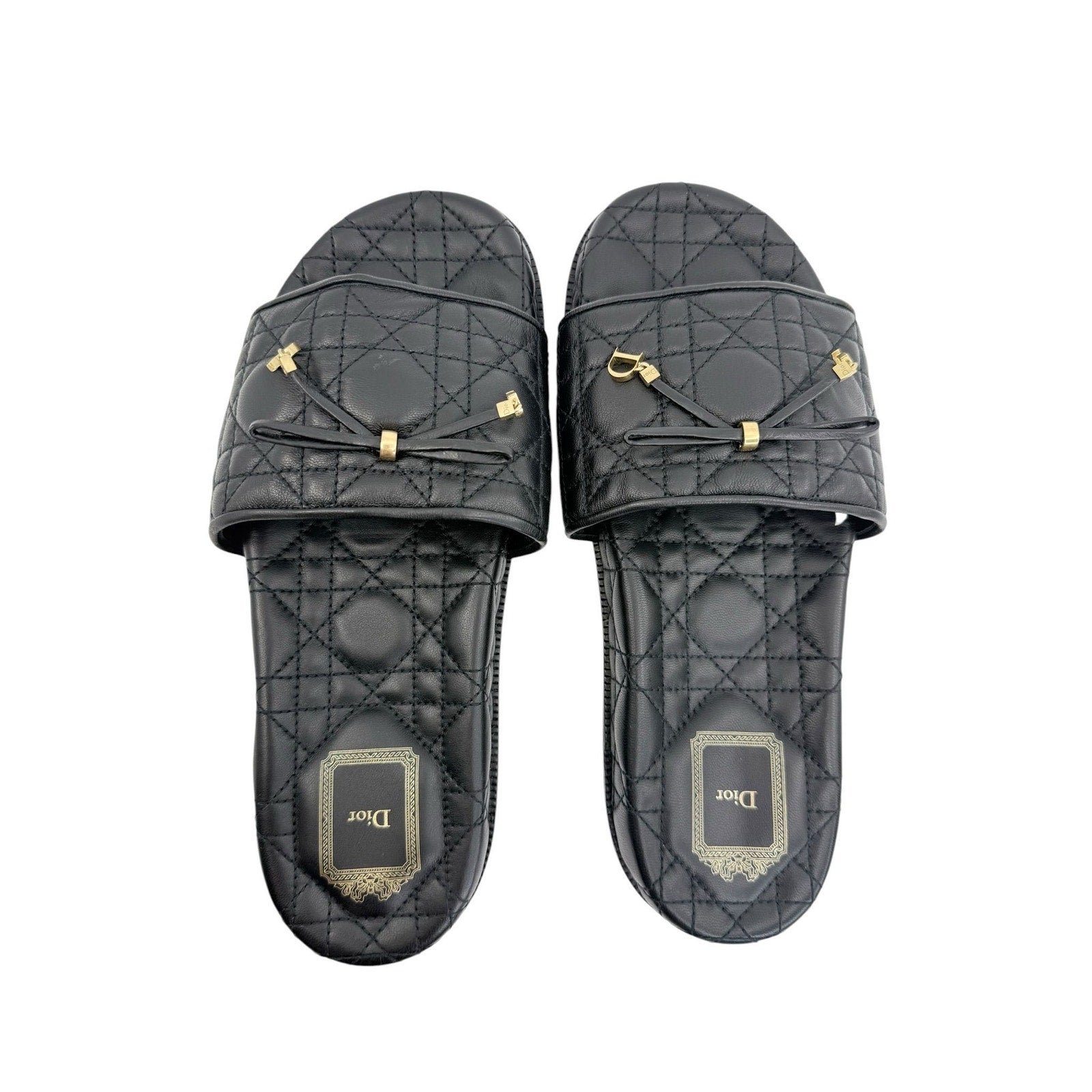 Dior Cannage Slides (40/10)