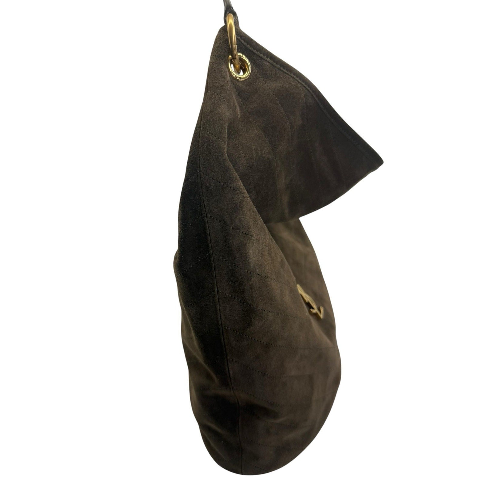 Saint Laurent Niki Supple Bucket Bag w/Pouch
