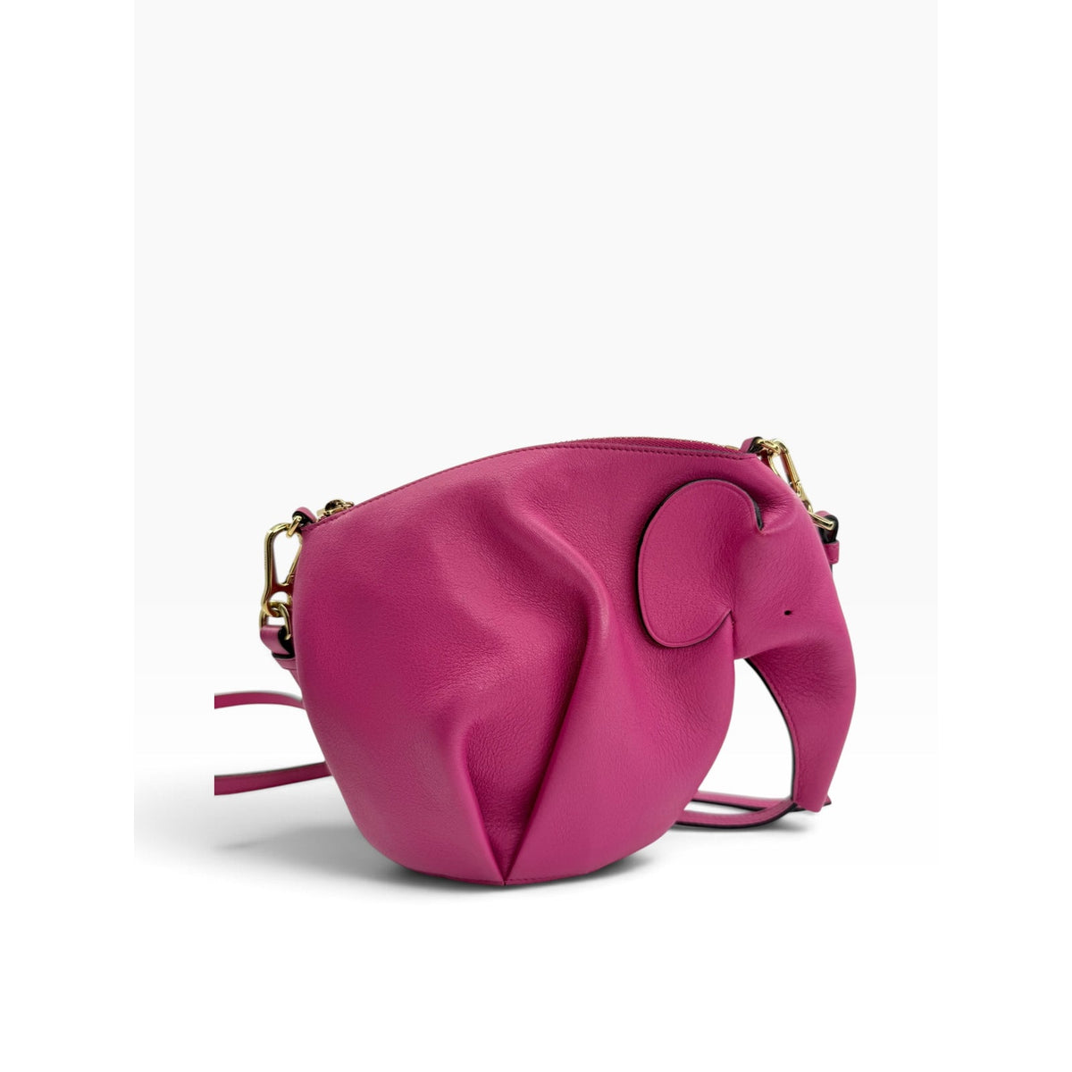 Loewe Calfskin Mini Elephant Crossbody Bag