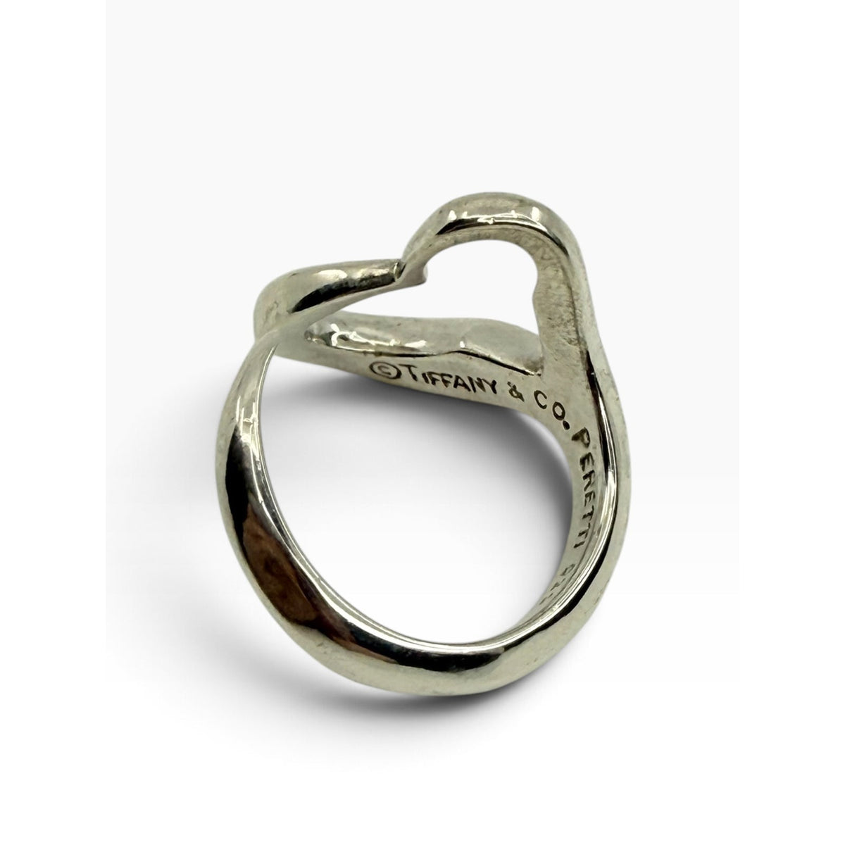 Tiffany & Co Elsa Peretti Open Heart Ring (6.5)
