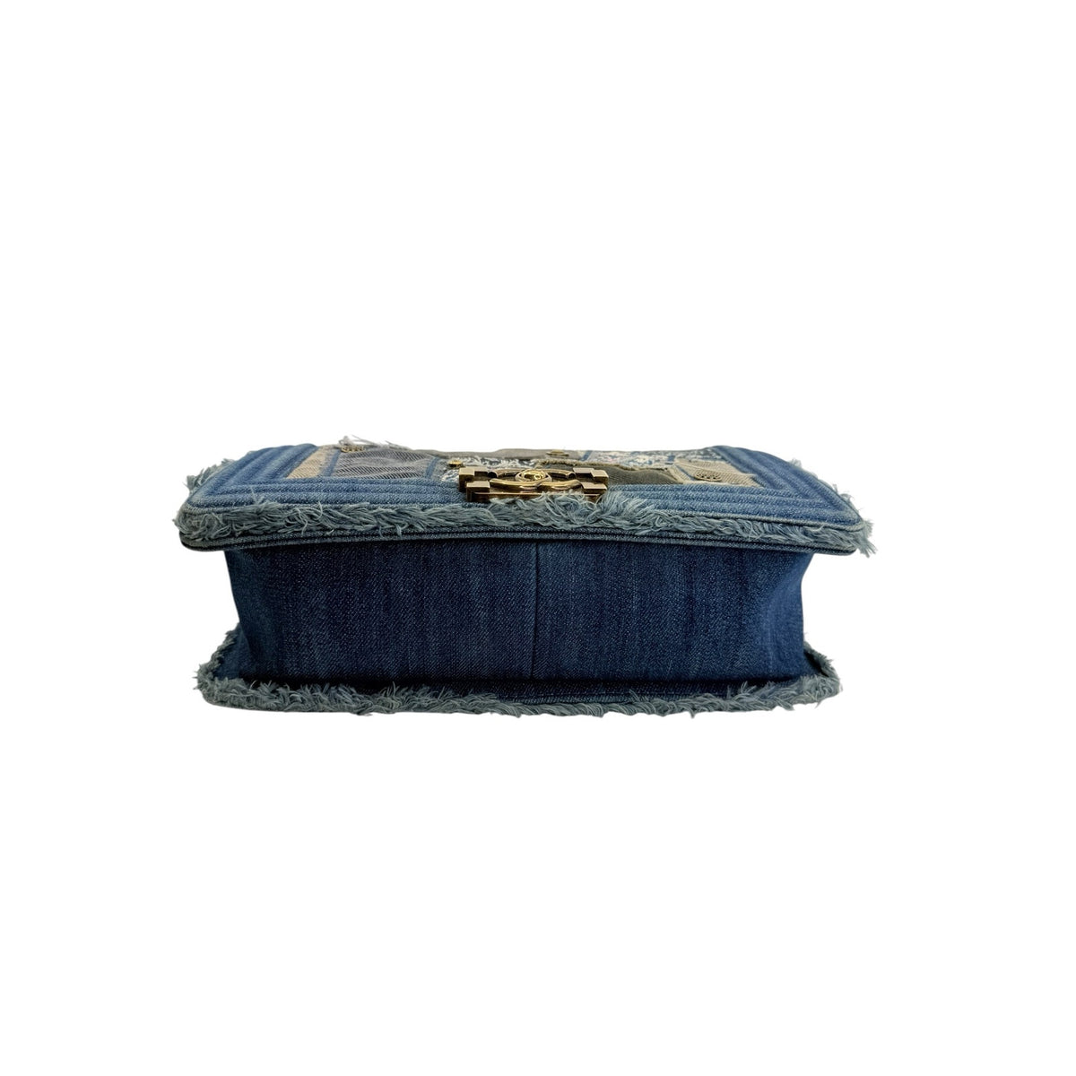 Chanel Denim Patch Boy Bag