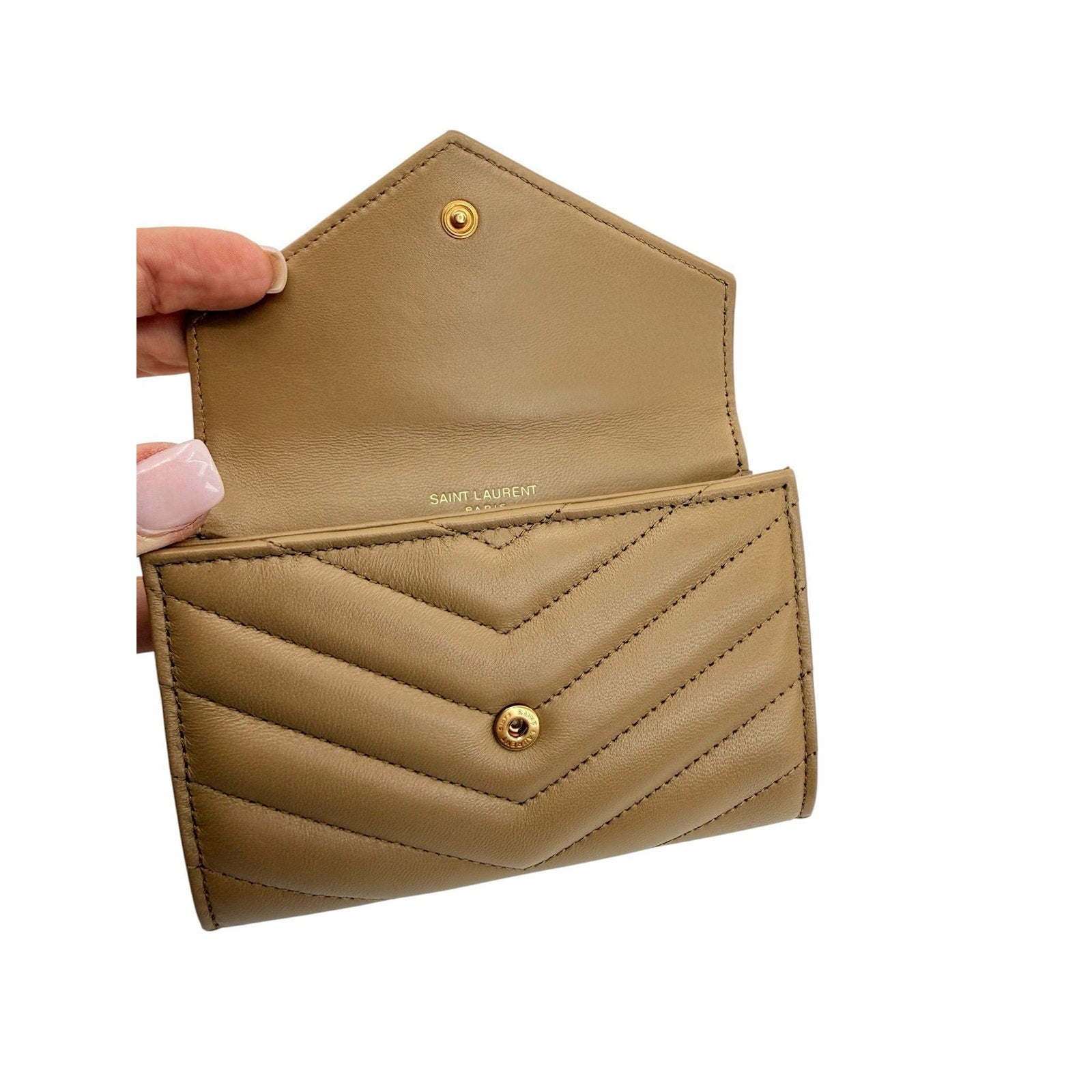 Saint Laurent Small Monogram Flap Wallet