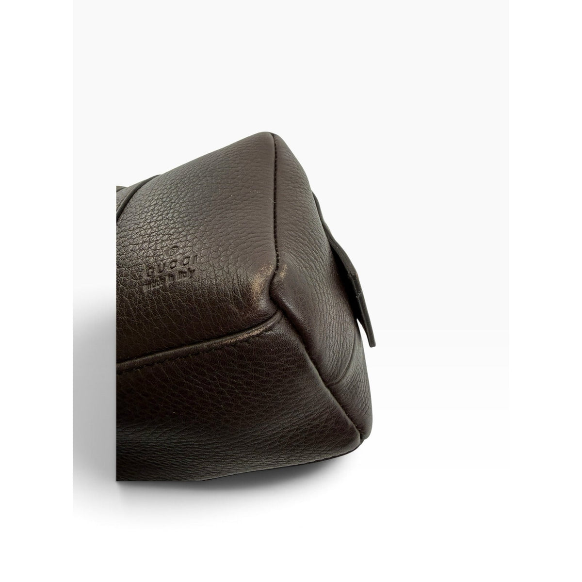 Gucci Pebbled Leather Vanity Pouch