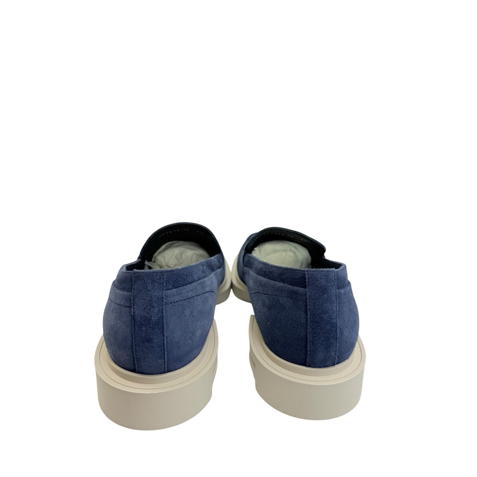 Fendi Blue Suede Frame Loafers (10 UK/11 US)