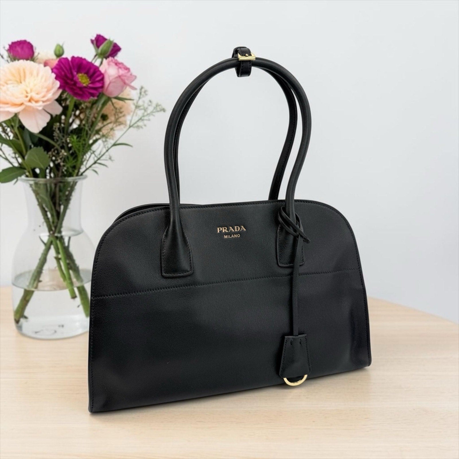 Prada Large Leather Tote