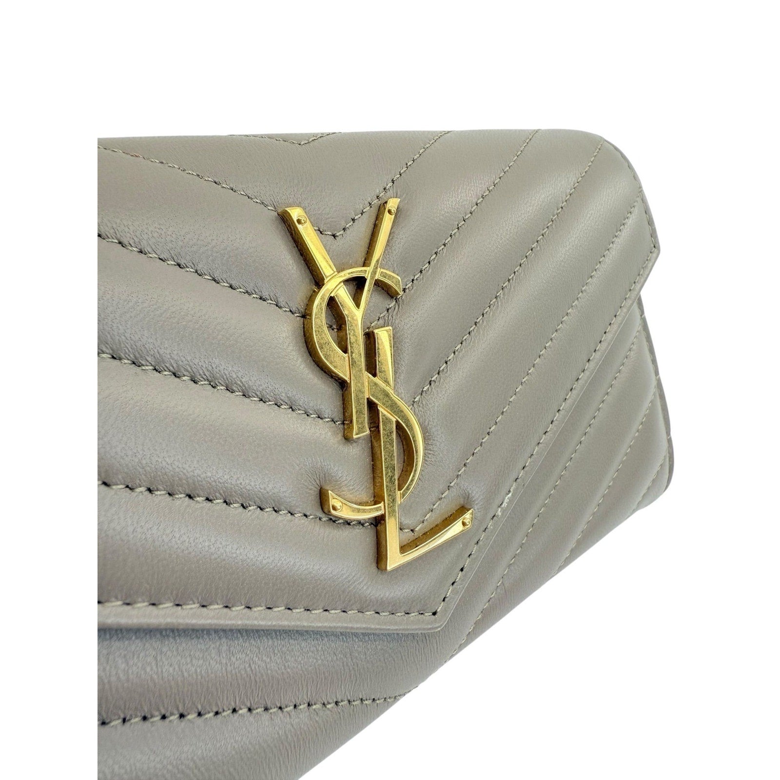 Saint Laurent Large Envelope Flap Wallet
