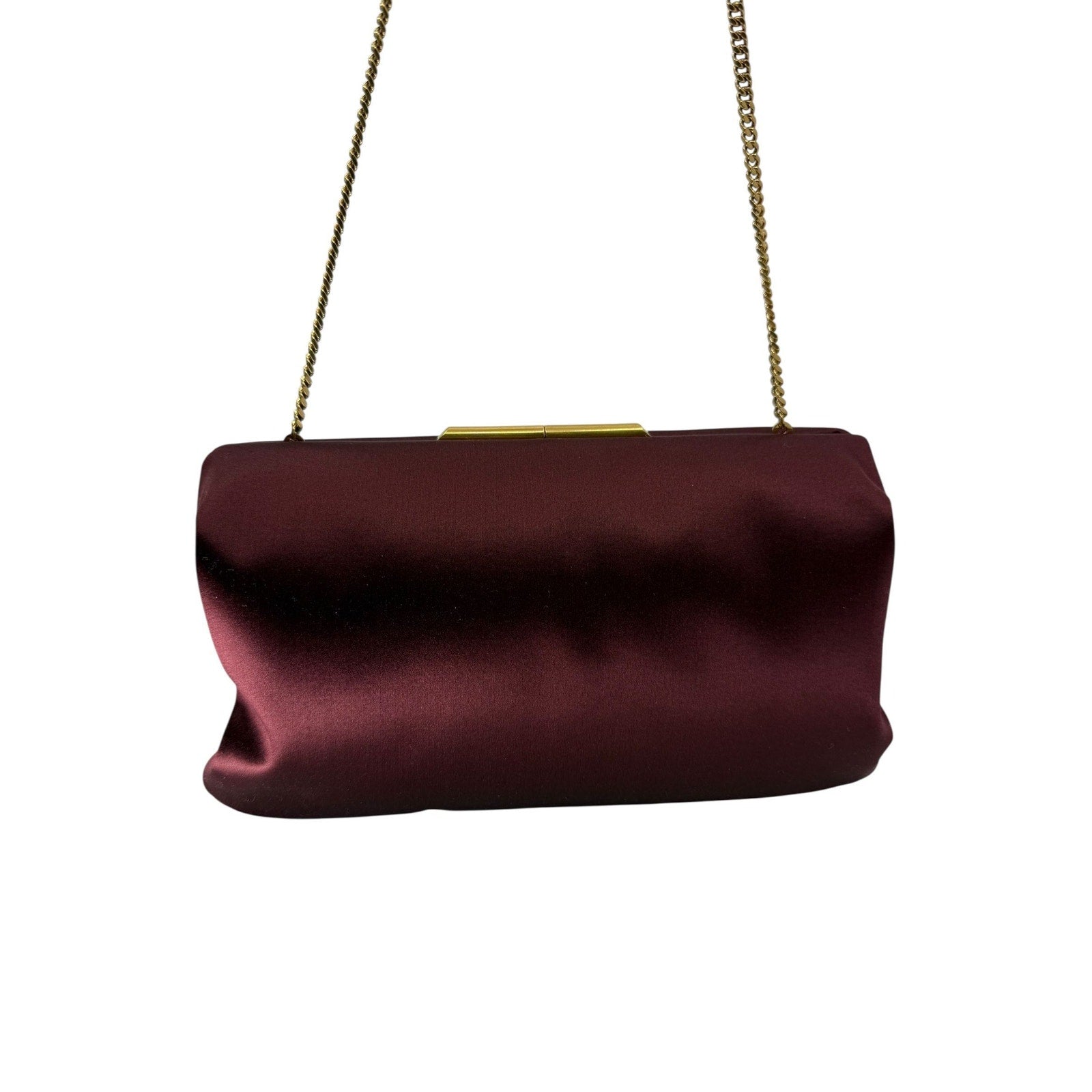 Saint Laurent Satin Clutch