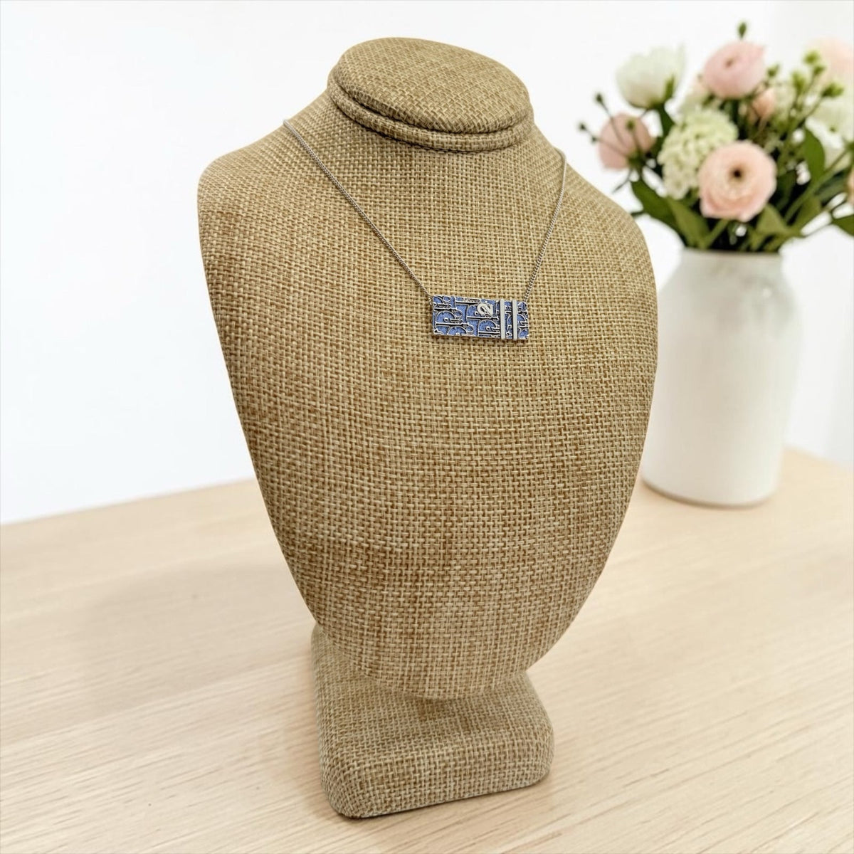 Dior Trotter Enamel Necklace